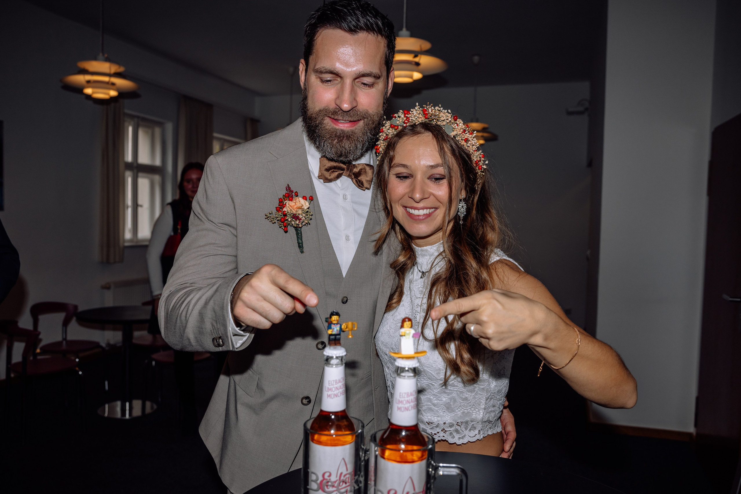 Herbsthochzeit im Standesamt Schwabing. Hochzeitsfotograf München Taufe Familienfotograf Tanja Mauke