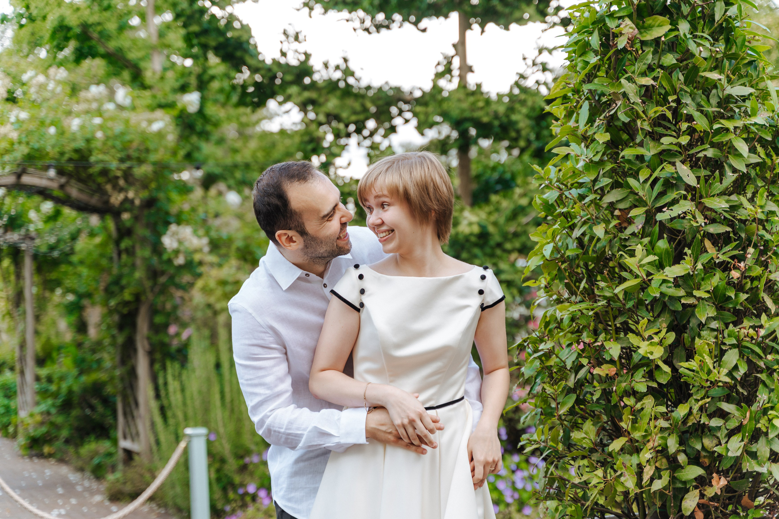 Real emotions after an intimate wedding at Merton Register Office