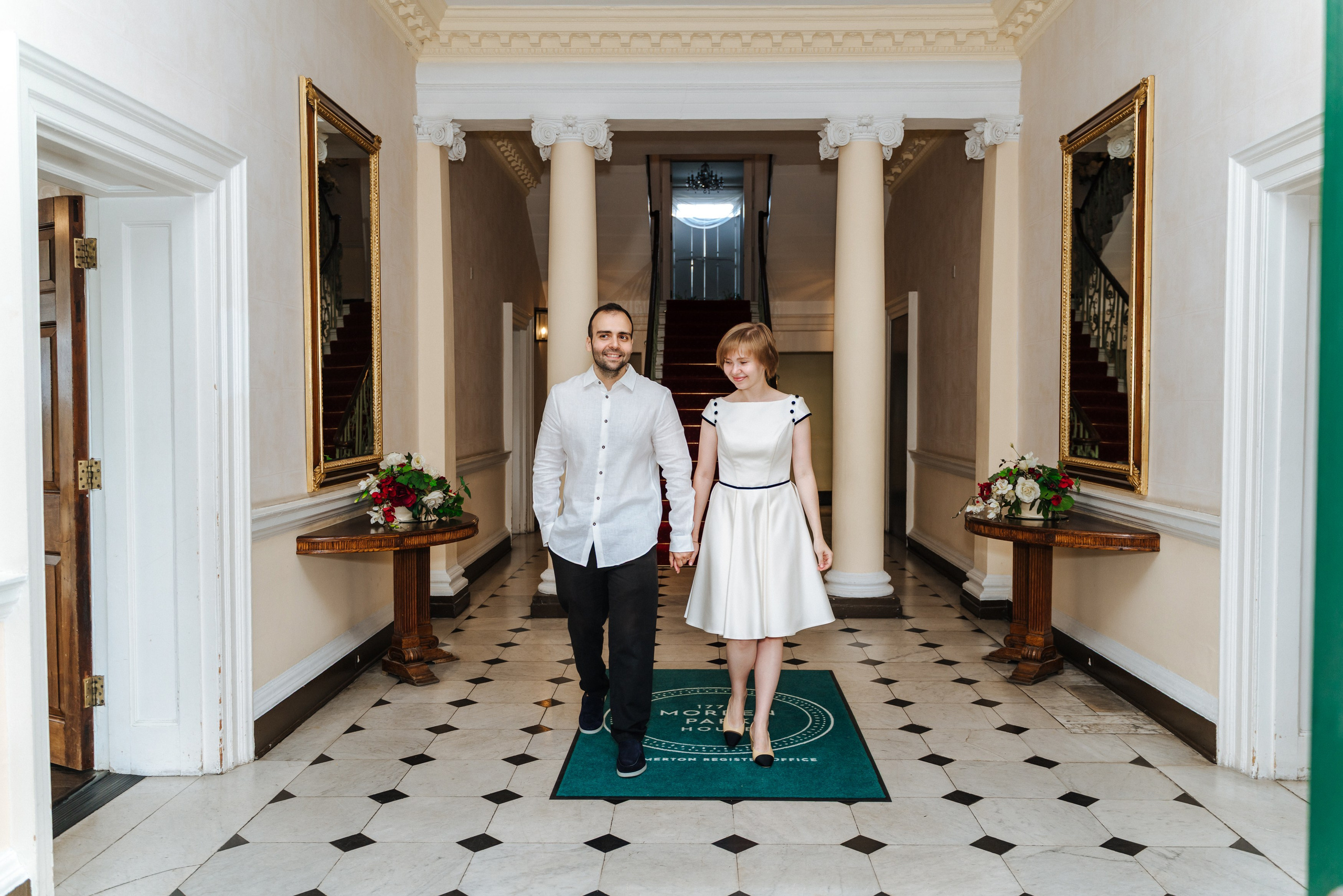 Batu and Marina’s wedding at Merton Register Office