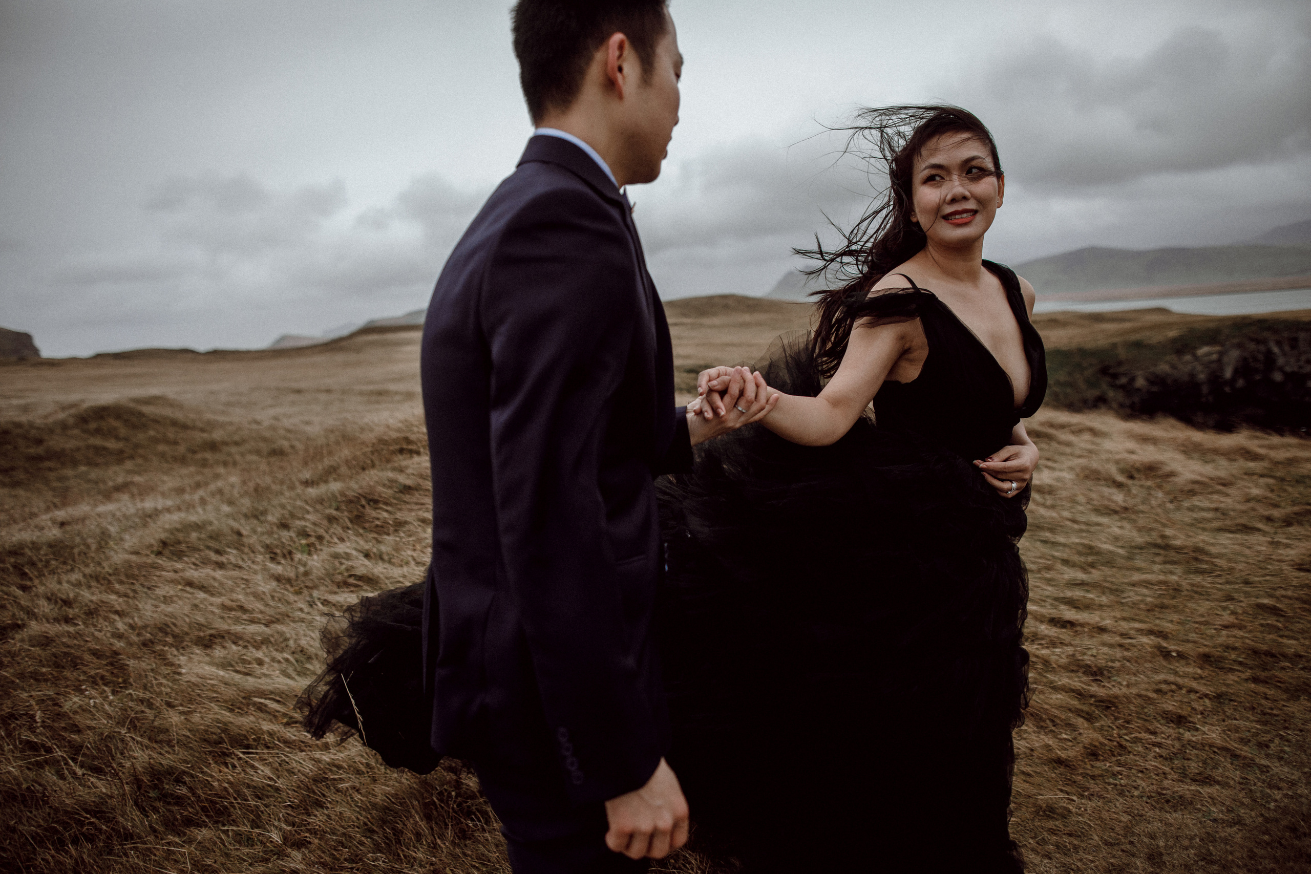 Pre-wedding photoshoot in Iceland. Iceland elopement photographer & videographer