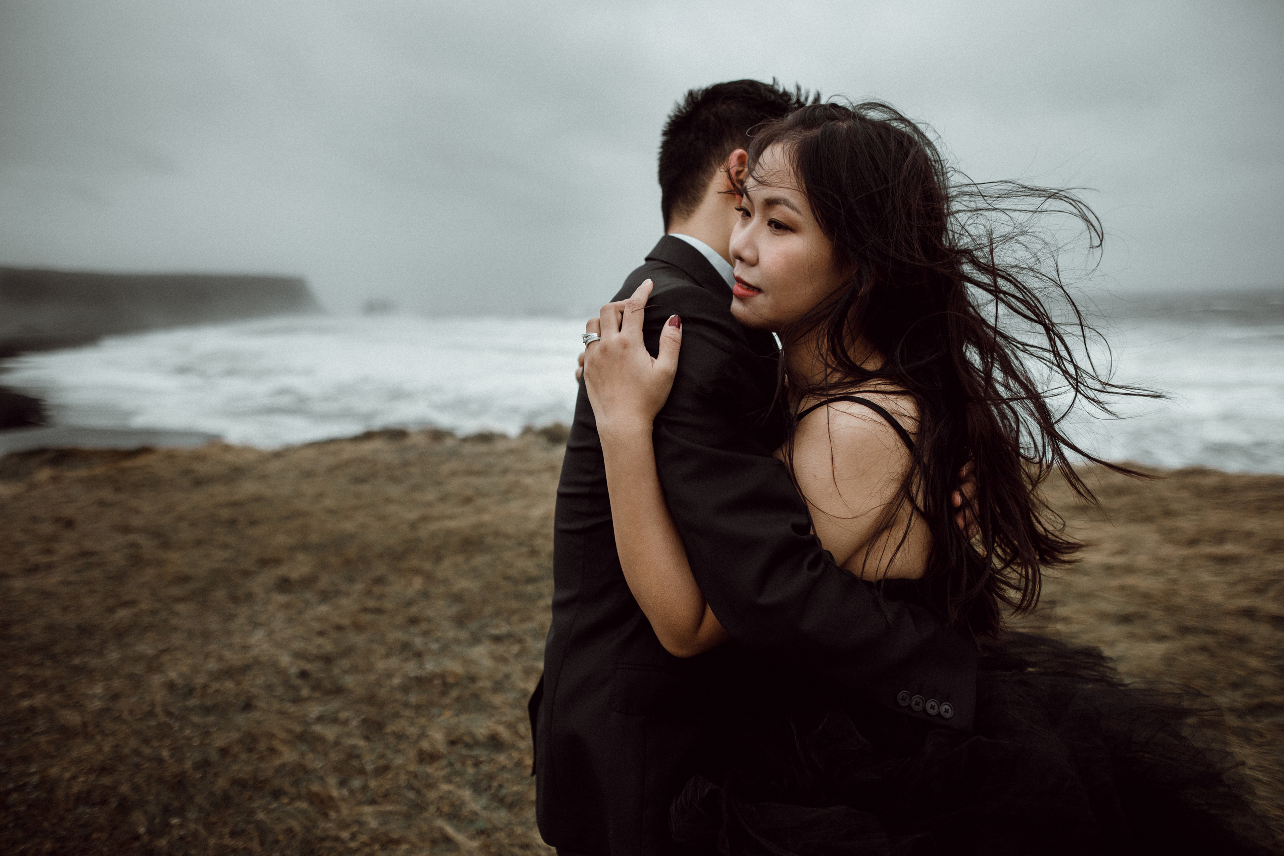 Pre-wedding photoshoot in Iceland. Iceland elopement photographer & videographer