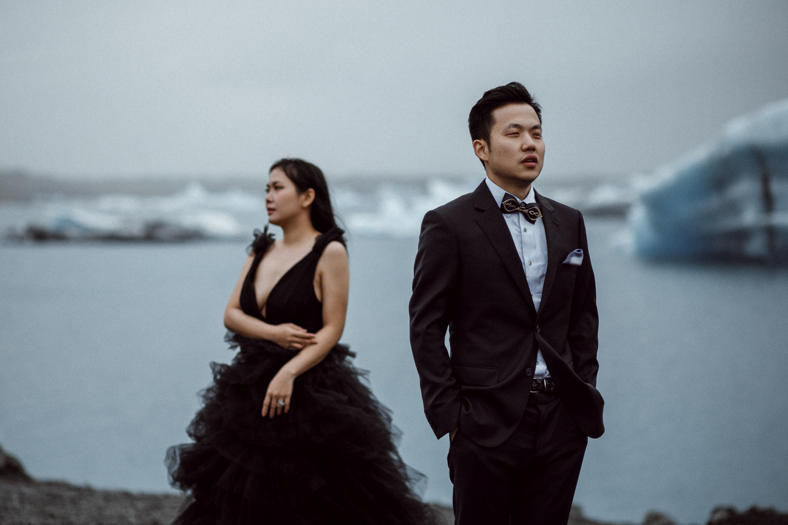 Pre-wedding photoshoot in Iceland. Iceland elopement photographer & videographer