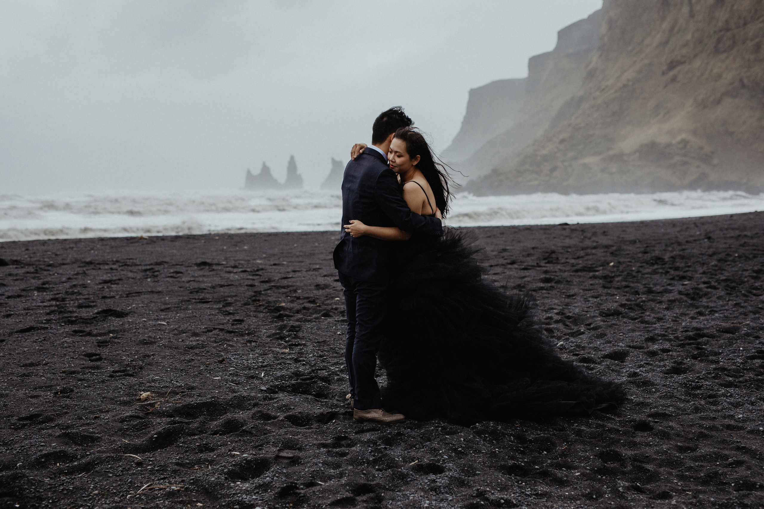 Pre-wedding photoshoot in Iceland. Iceland elopement photographer & videographer