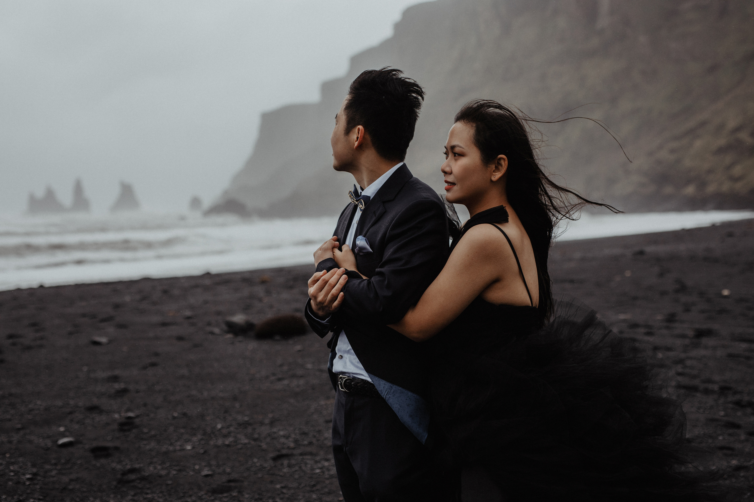 Pre-wedding photoshoot in Iceland. Iceland elopement photographer & videographer