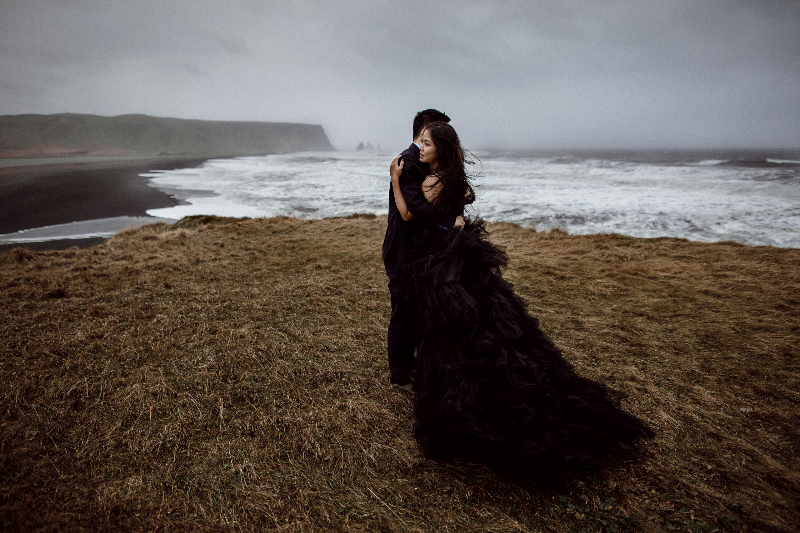 Pre-wedding photoshoot in Iceland. Iceland elopement photographer & videographer