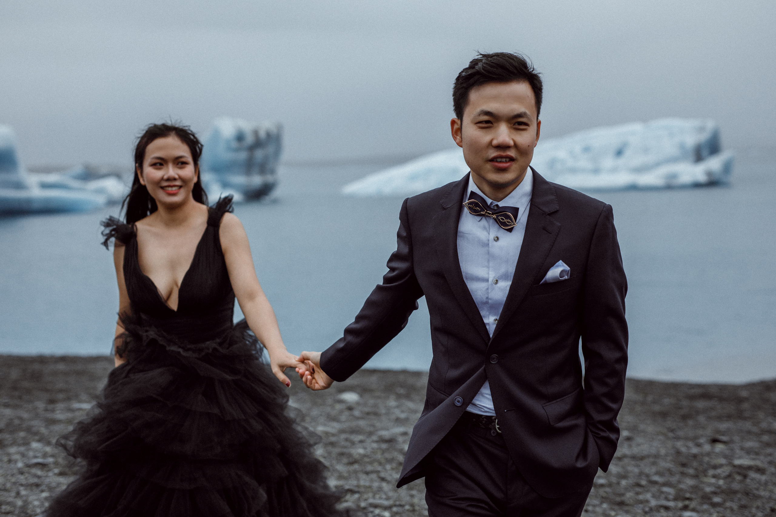 Pre-wedding photoshoot in Iceland. Iceland elopement photographer & videographer