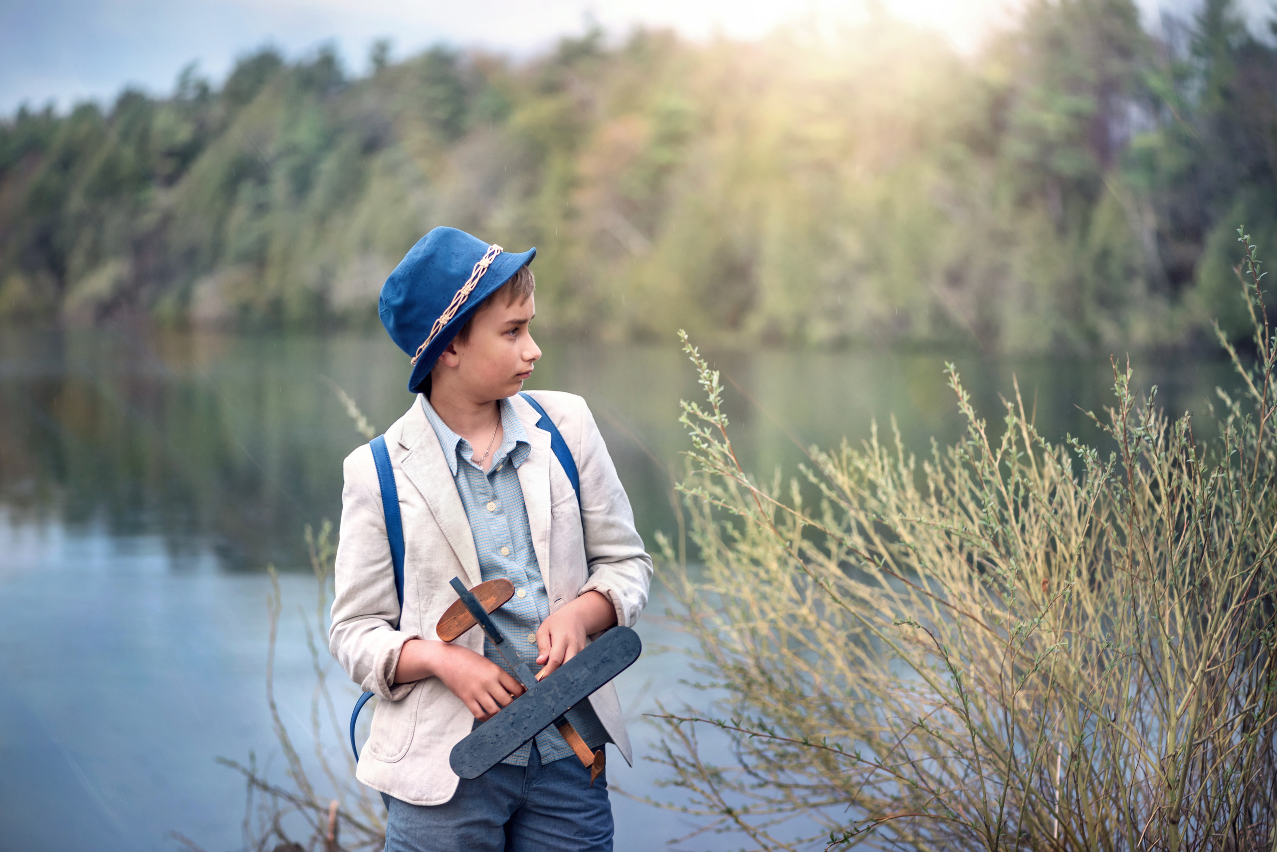 Themed photo shoot. Spring images for boys. Family, children, portrait and fine art Toronto photographer. I delive