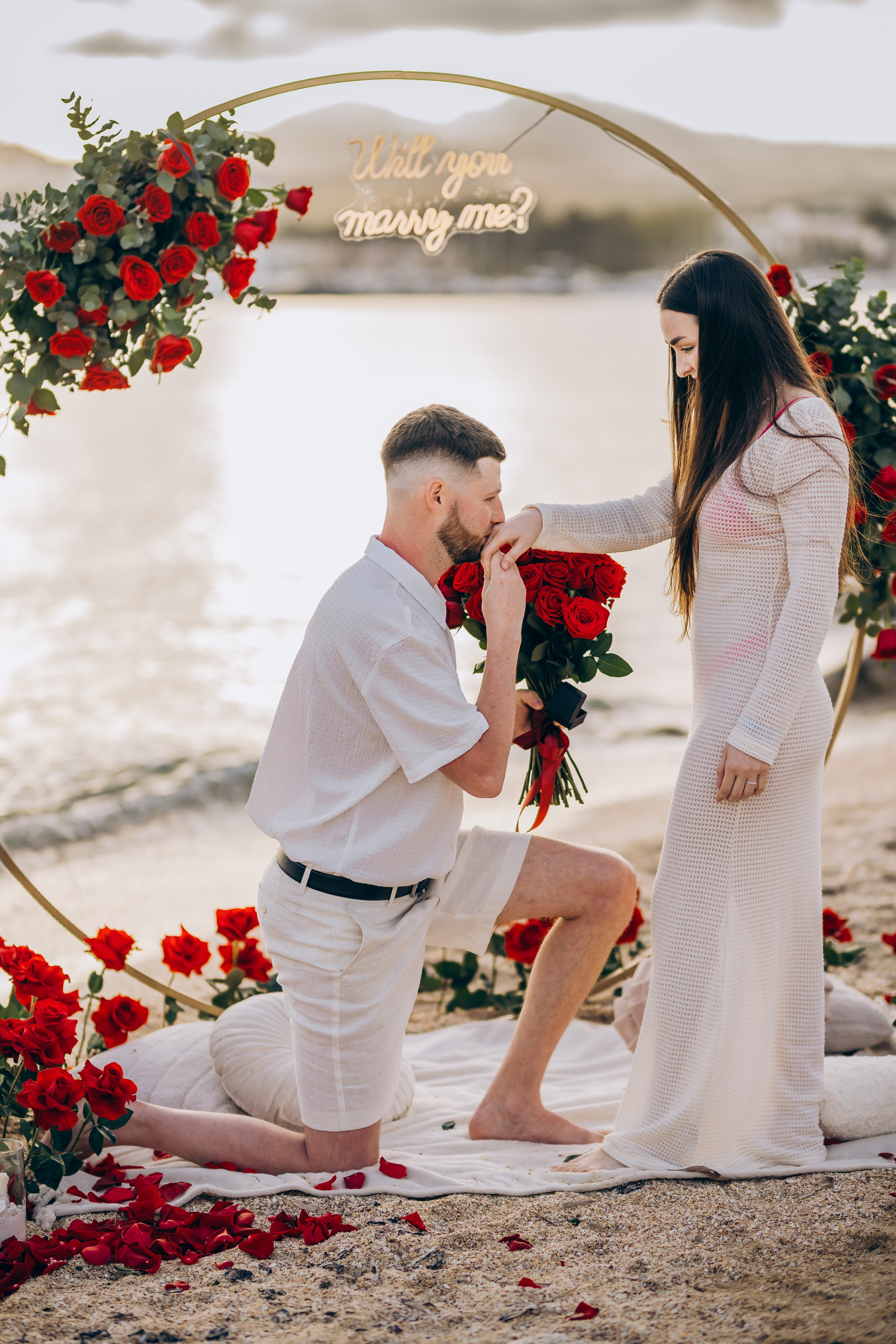 Will you merry me?. Фотограф у Пальма де Майорка