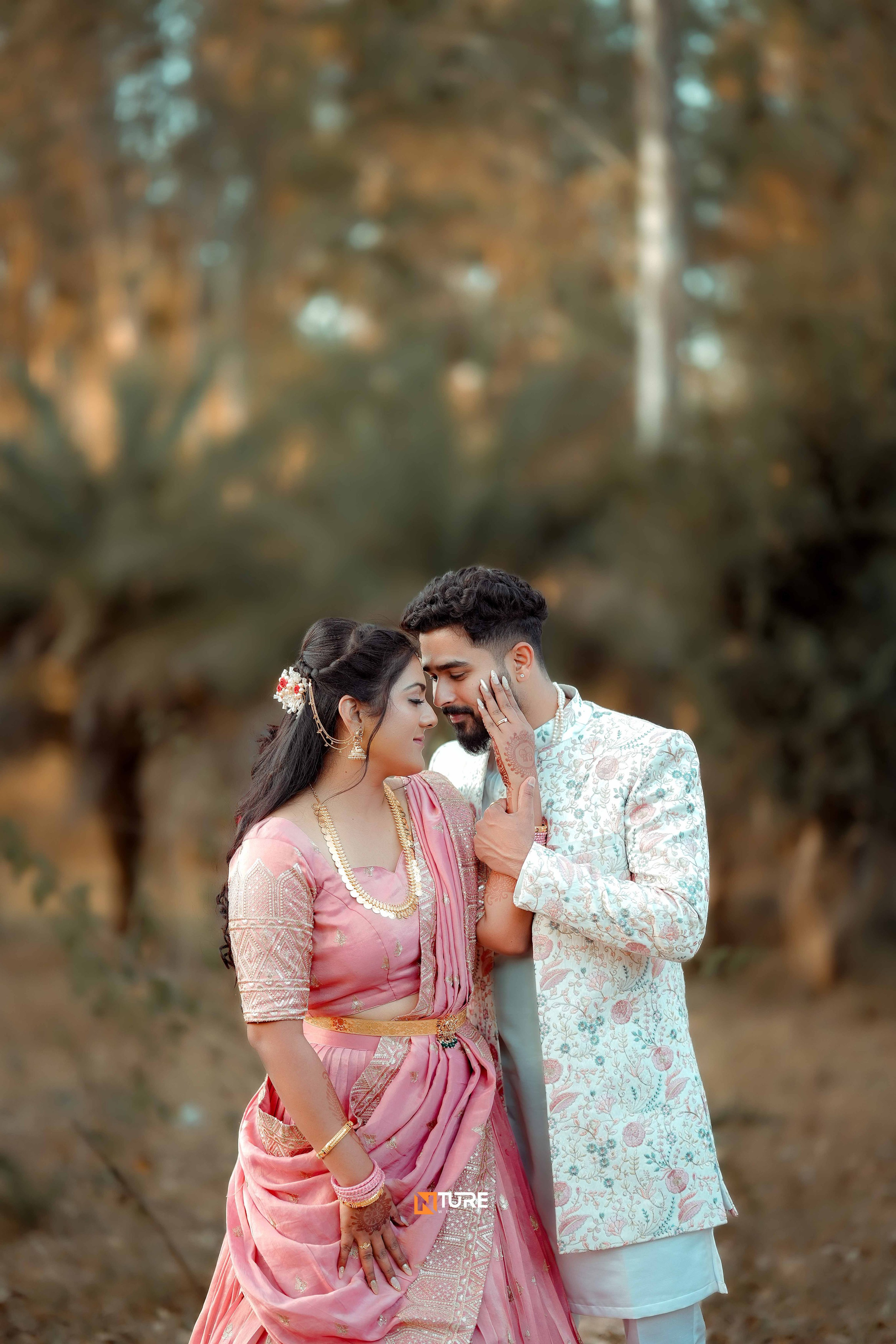 JANVI & MONISH. NTURE WEDDING