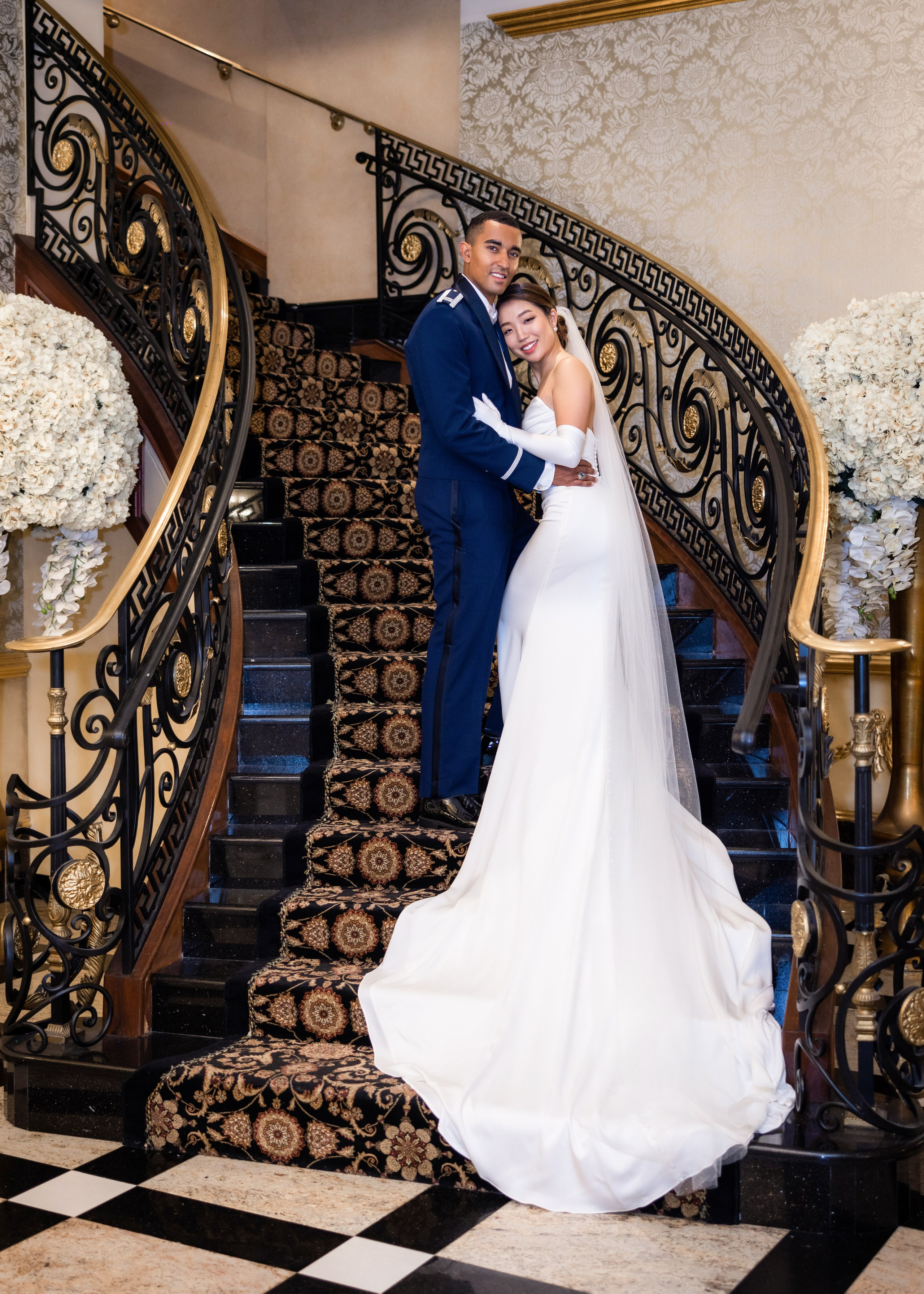 Conner Wiburn & Esther Roh in The Venetian in Garfield, NJ. Wedding Photo & Video