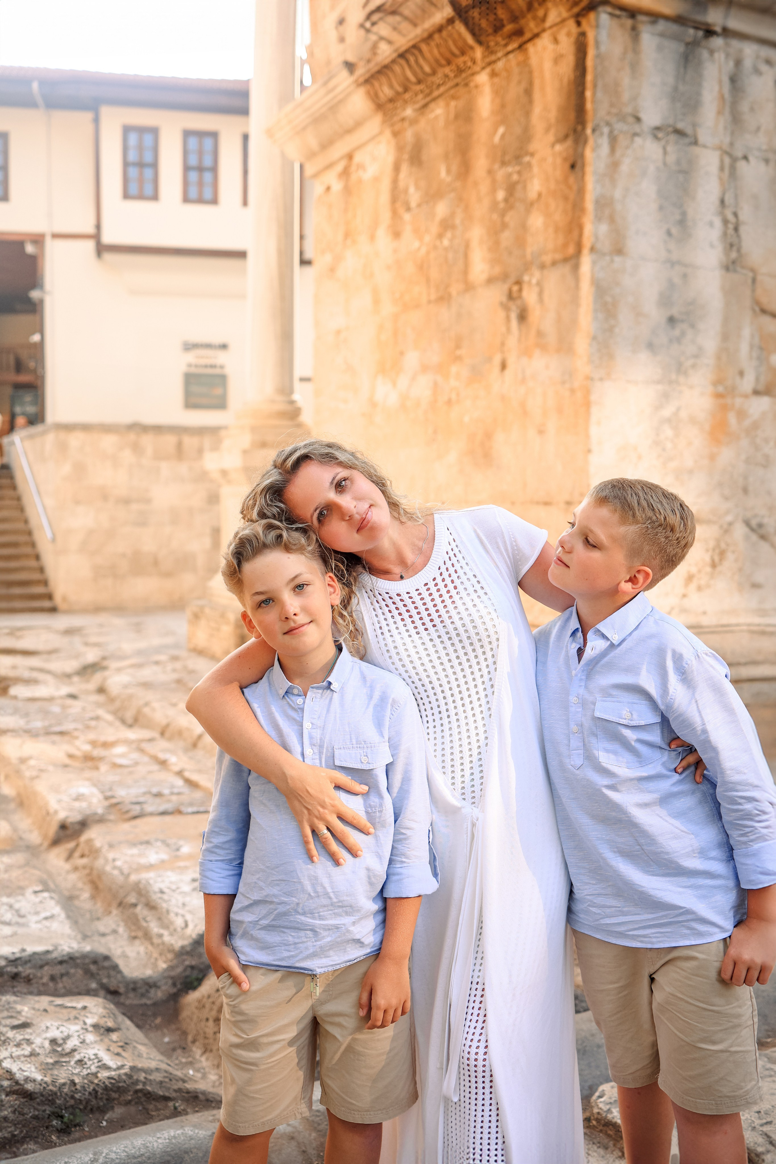 Photoshooting in old town of Antalya. Photographer in Turkey, Antalya, Kemer, Belek, Side, Kas, Fethiye