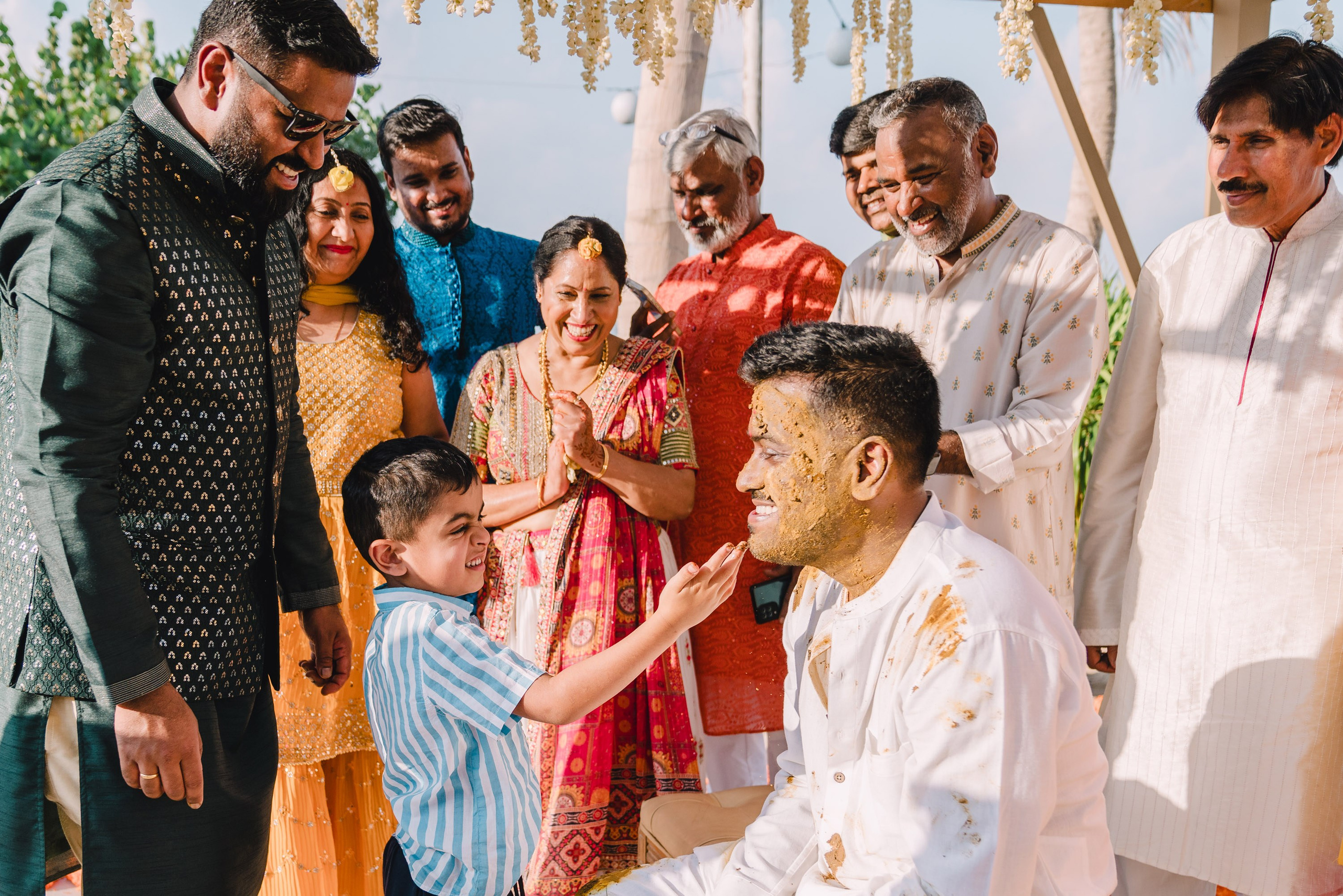 Indian Wedding in Bluewaters Island, Dubai. Sergio Russo — TOP Wedding Photographer in Dubai