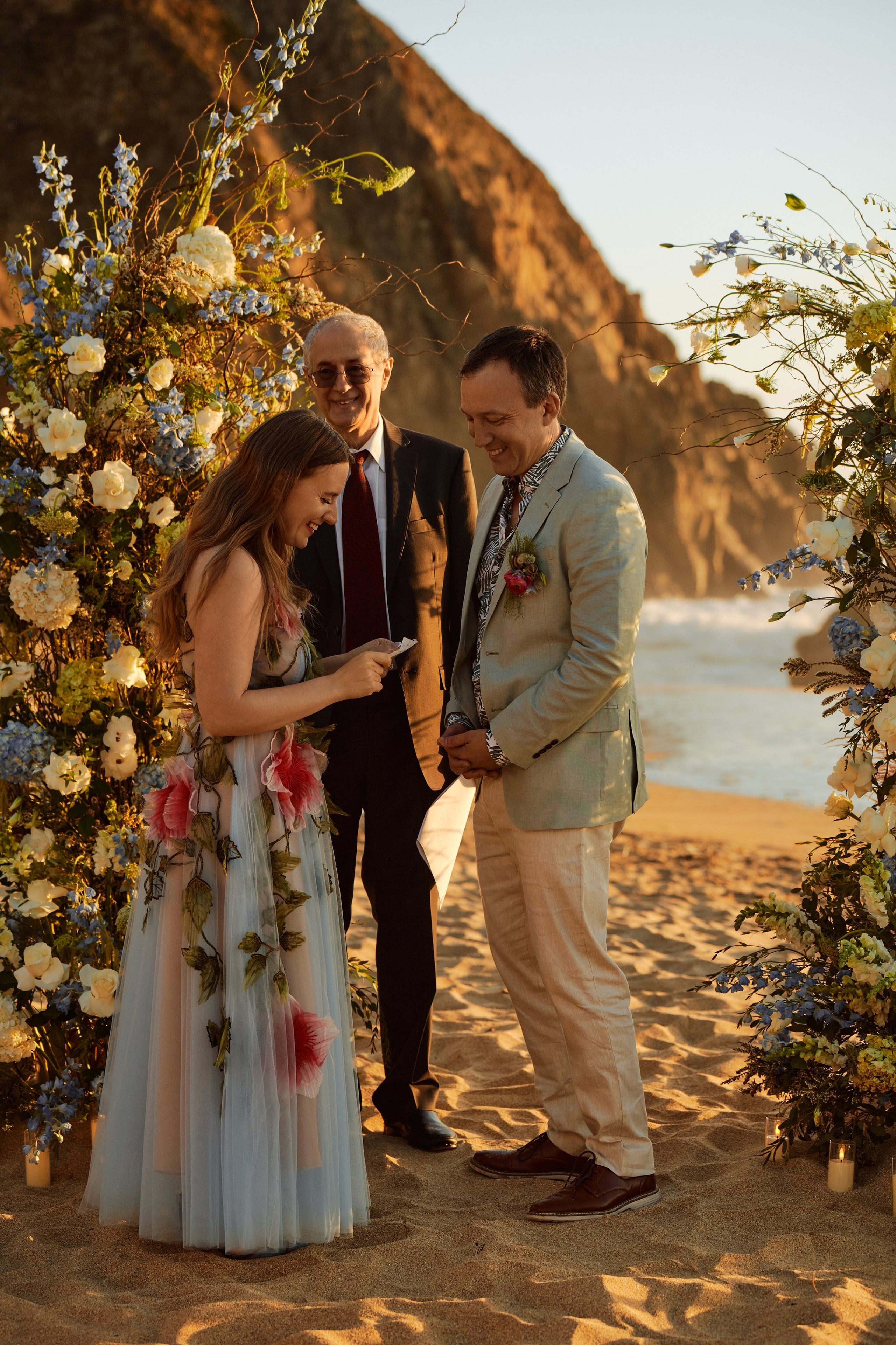 Intimate Sunset Beach Wedding in the Bay Area — Candid & Documentary Coastal Photography. Bay Area Life | Event, Wedding & Commercial Photography Agency