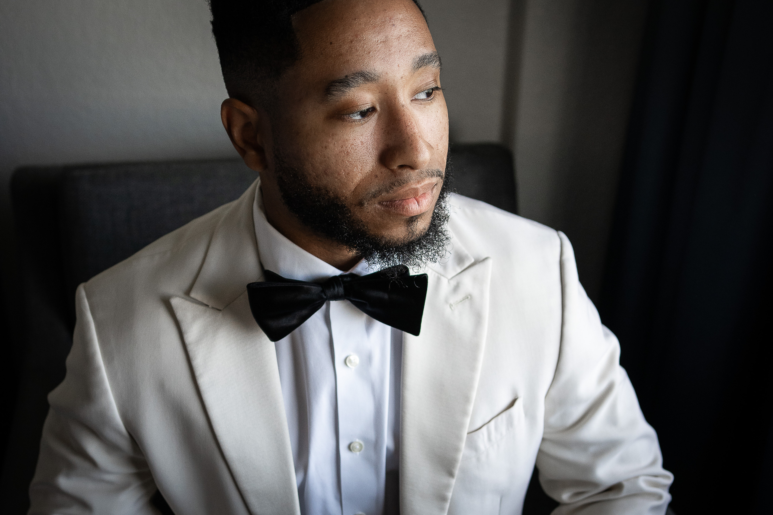 groom getting ready