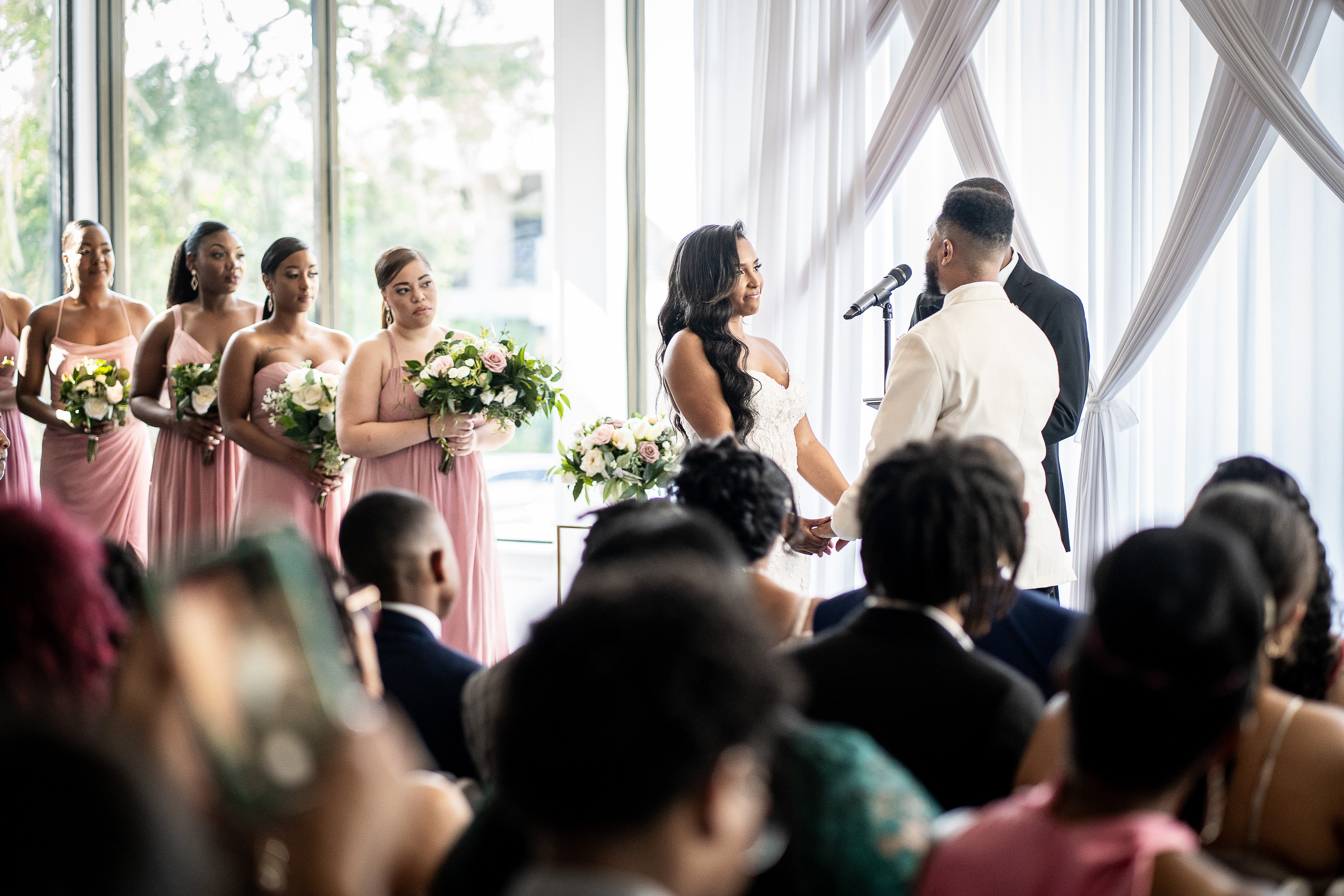 wedding venue Rusty Pelican Tampa FL ceremony