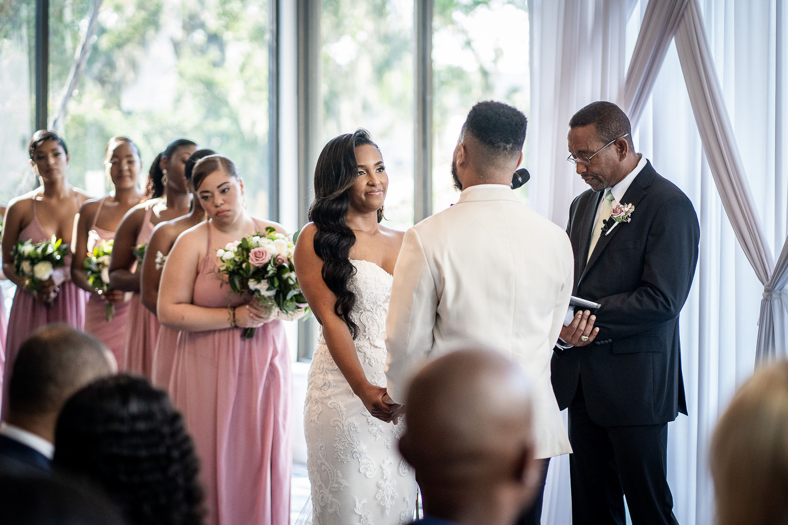 wedding venue Rusty Pelican Tampa FL ceremony