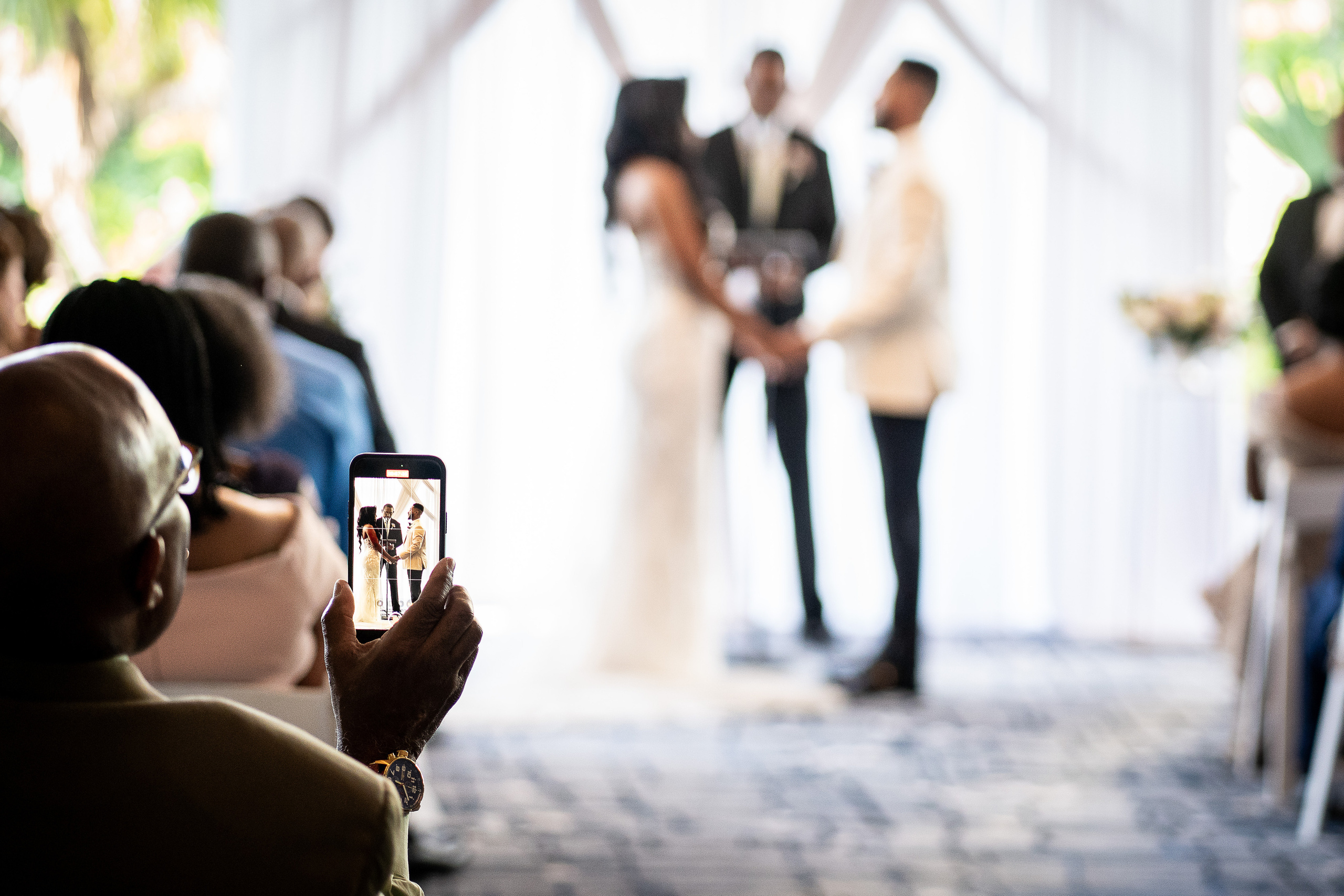 wedding venue Rusty Pelican Tampa FL ceremony