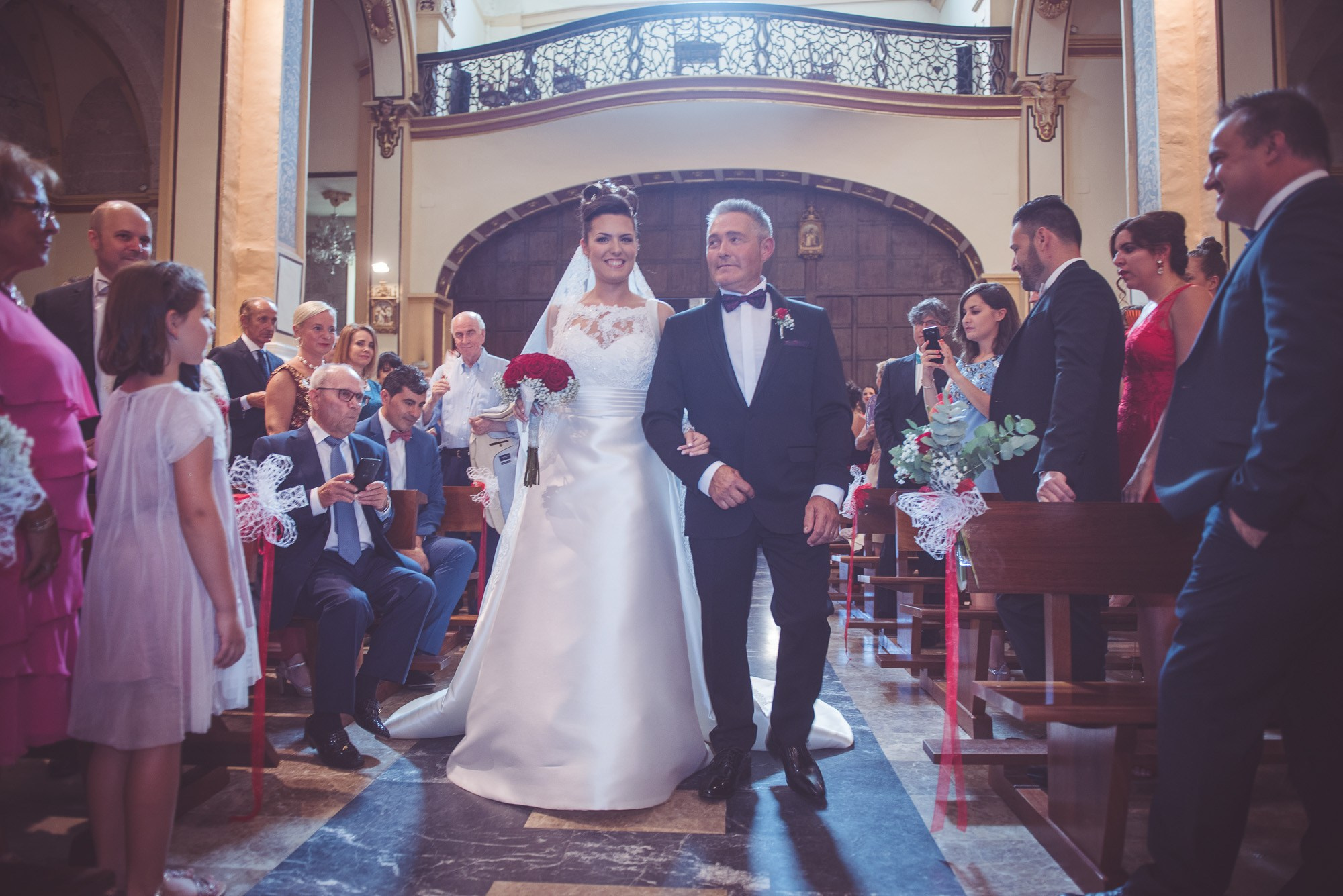 Boda de Héctor y Sheila · Templo del Salvador, Requena · Javier Poveda