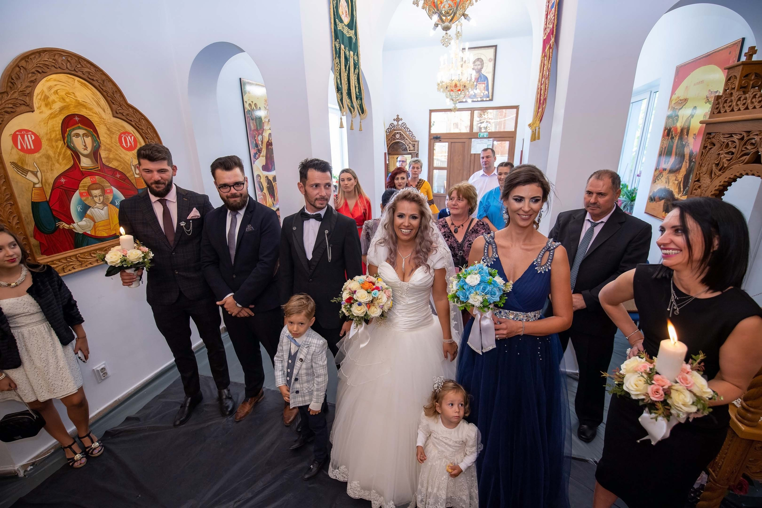 Nunta Dan si Lucica. Mugurel anghel