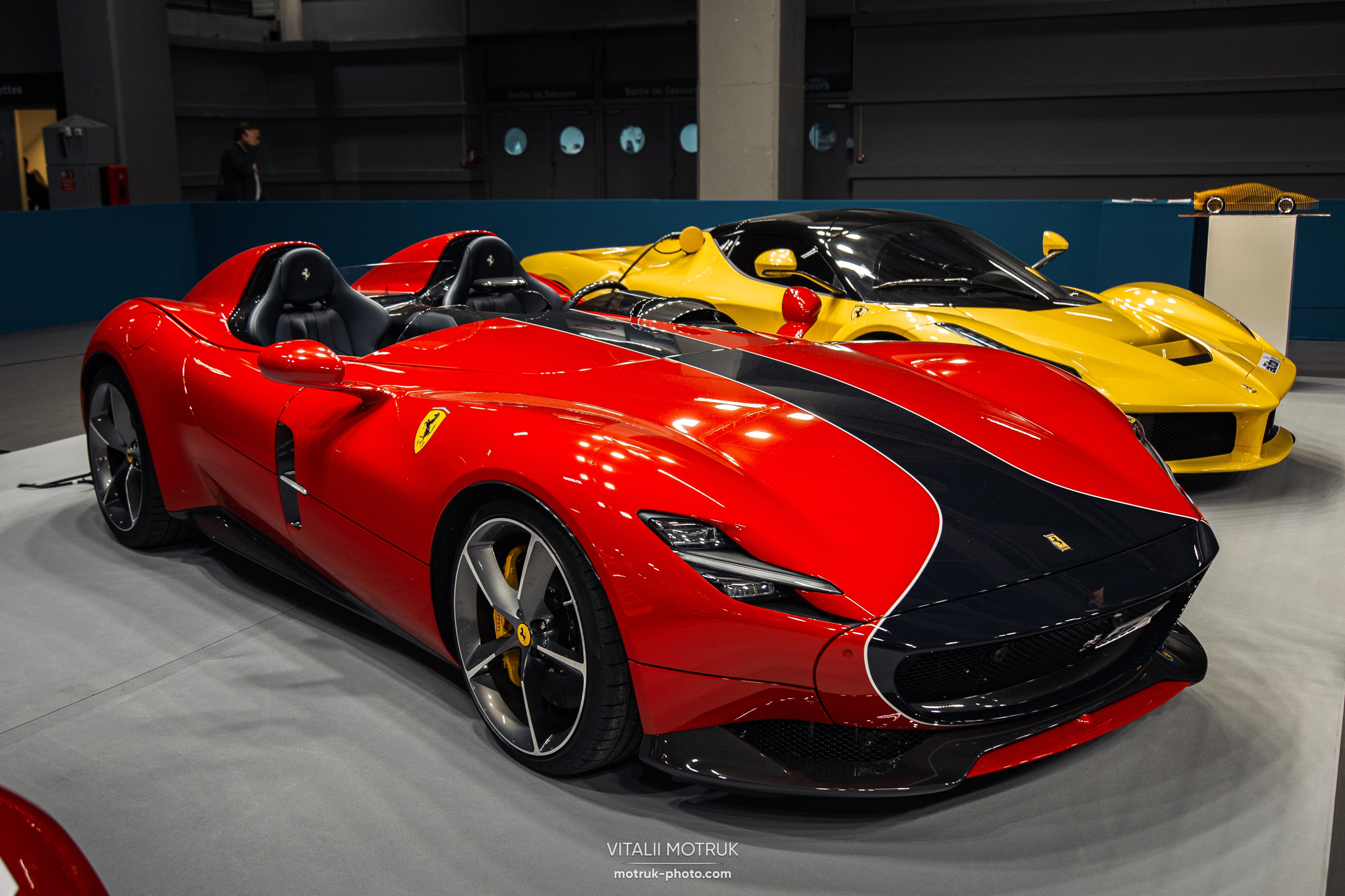 Mondial Auto 2022. Photographe de voitures à Paris — Vitalii Motruk