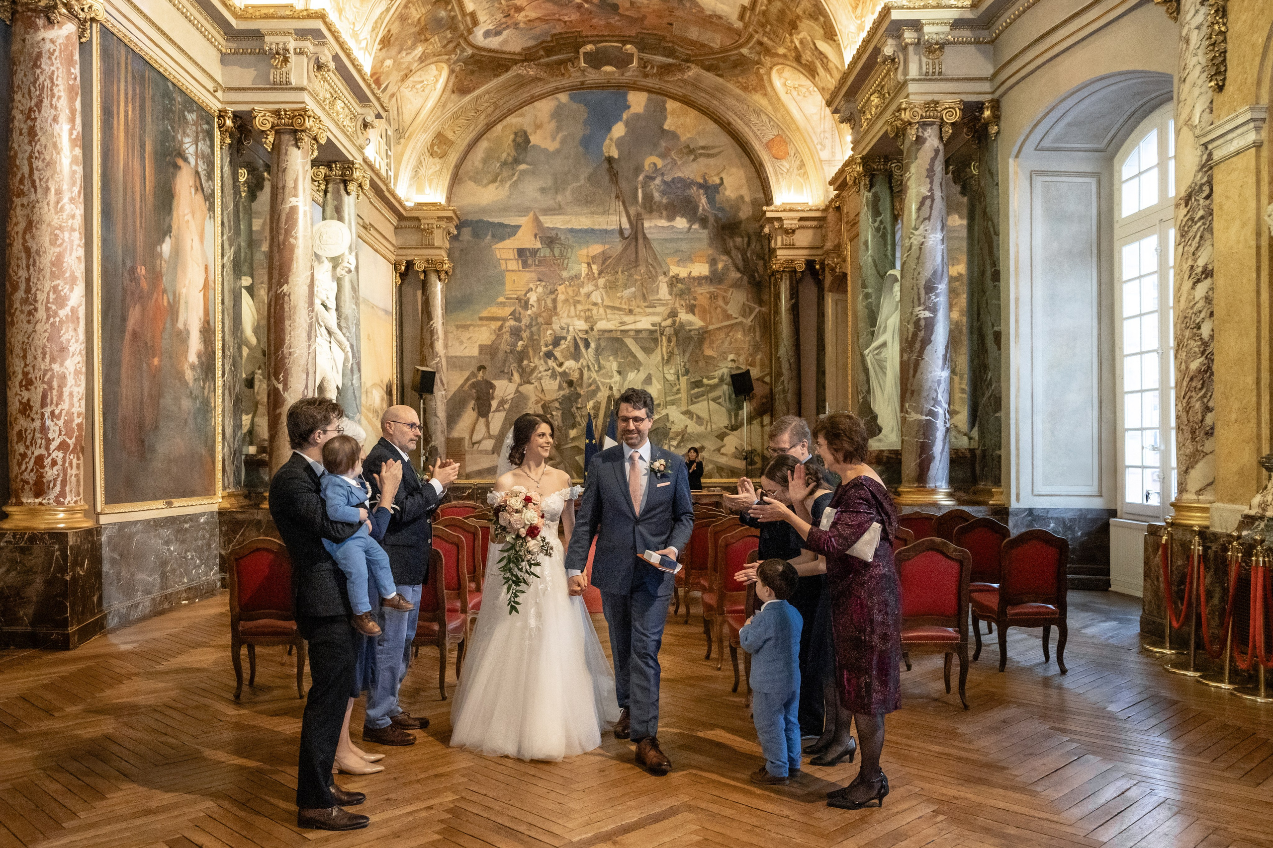 Capitole, Toulouse. Photographe de mariage, France