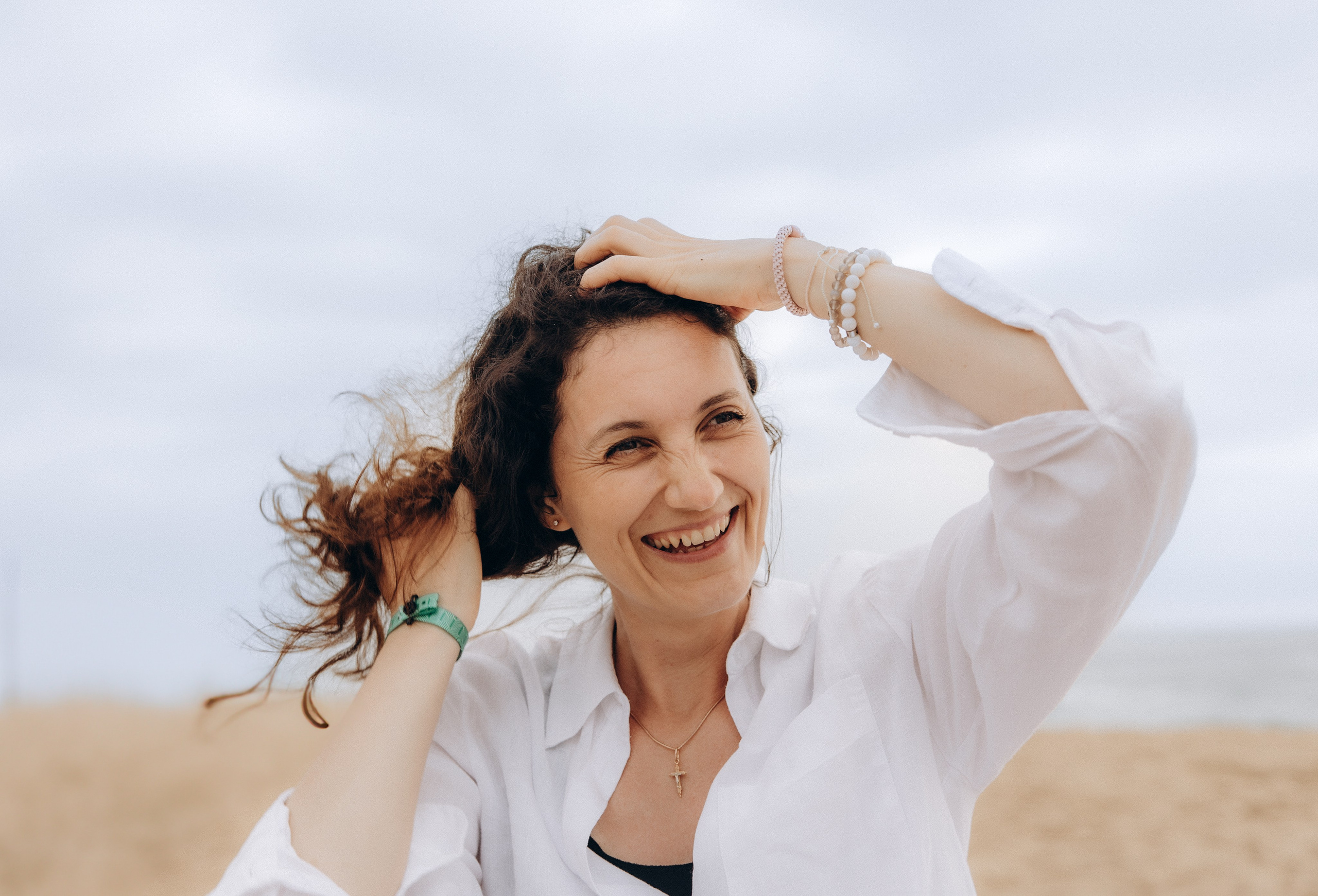 Семейная фотосессия на океане. Labenne Ocean Beach 2024. Евгения Смирнова — Ваш фотограф в Тулузе и на юго-западе Франции