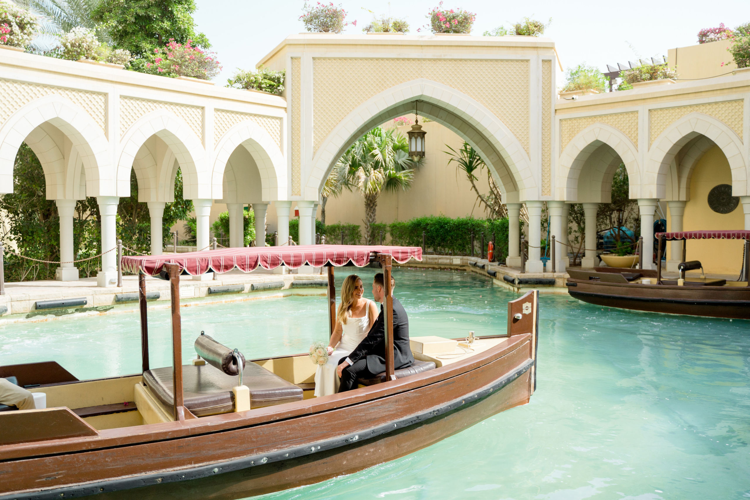 Wedding photographer capturing wedding celebration in Abu Dhabi