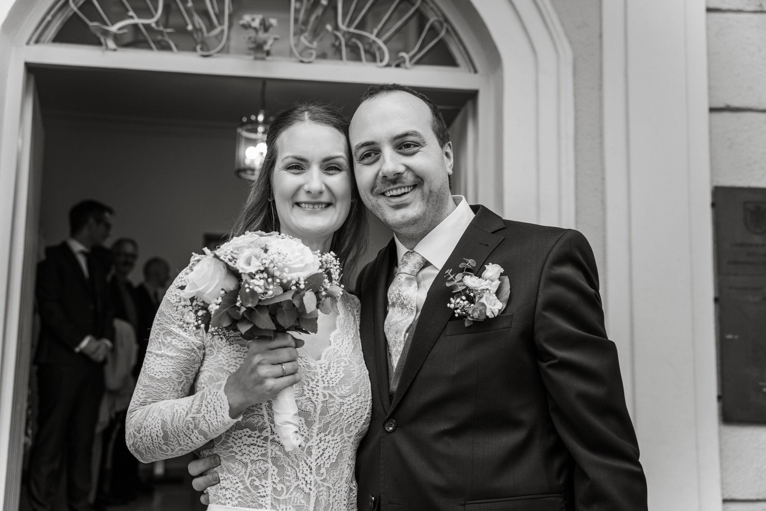 Zeitlose Hochzeit im Standesamt Mandlstraße | München Schwabing. Hochzeitsfotograf München Taufe Familienfotograf Tanja Mauke