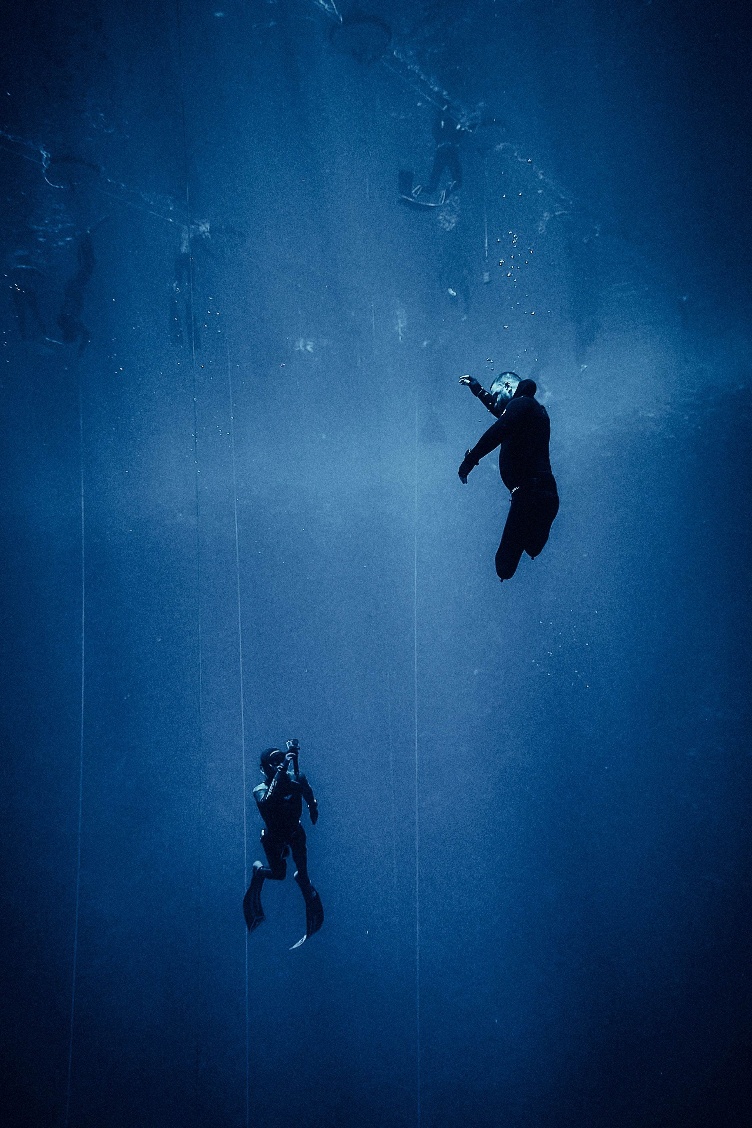No SCUBA, no mask, no fins, even NO LEGS... Just one breath...Sometimes the power of human nature can send shivers down your skin...Freediving without legs in the Blue Hole, Dahab, Egypt - Andriej Szypilow - photas.online - photography & wideograph