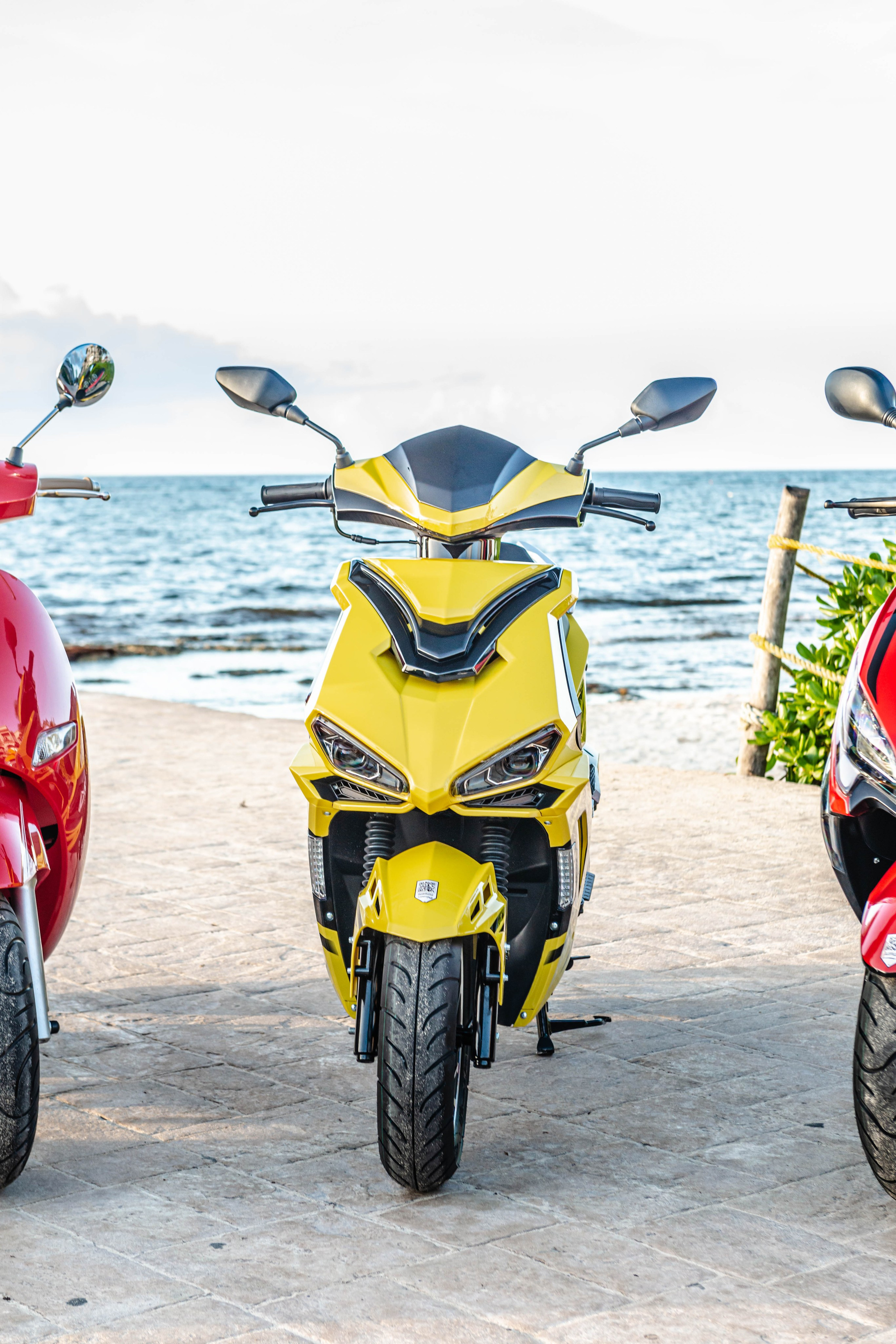 Scooter Photography for Rental Website in Mexico. PHOTOGRAPHER QUINTANA ROO