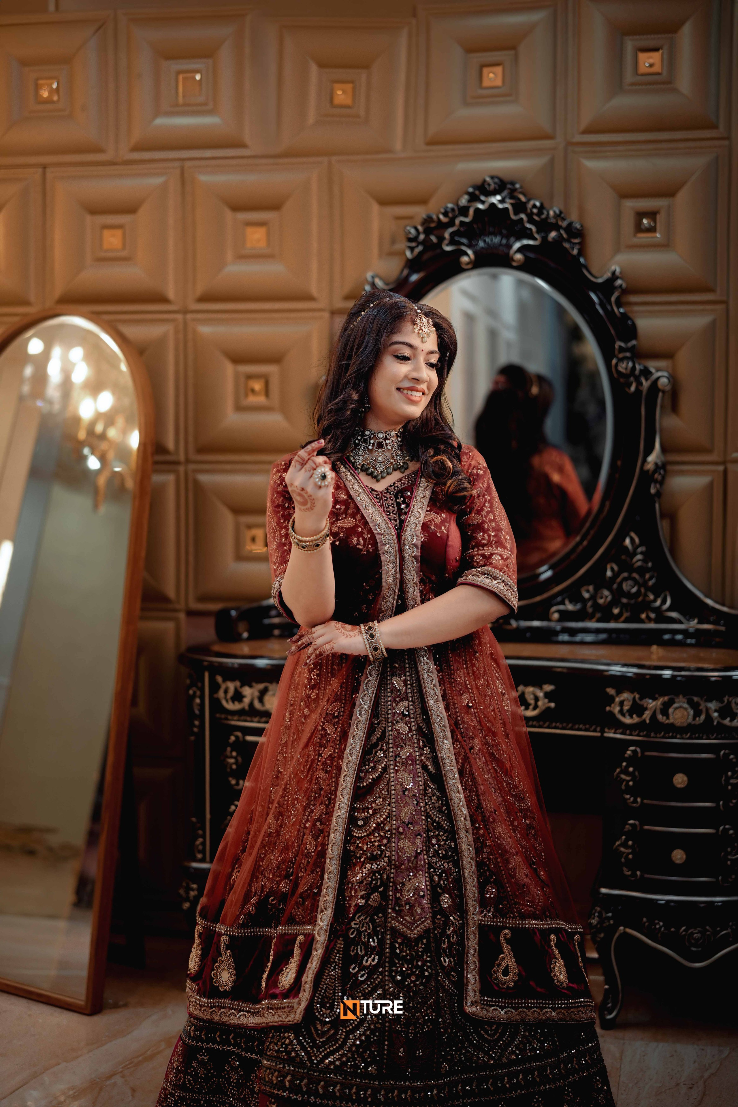 NAMITHA & MUGESH. NTURE WEDDING