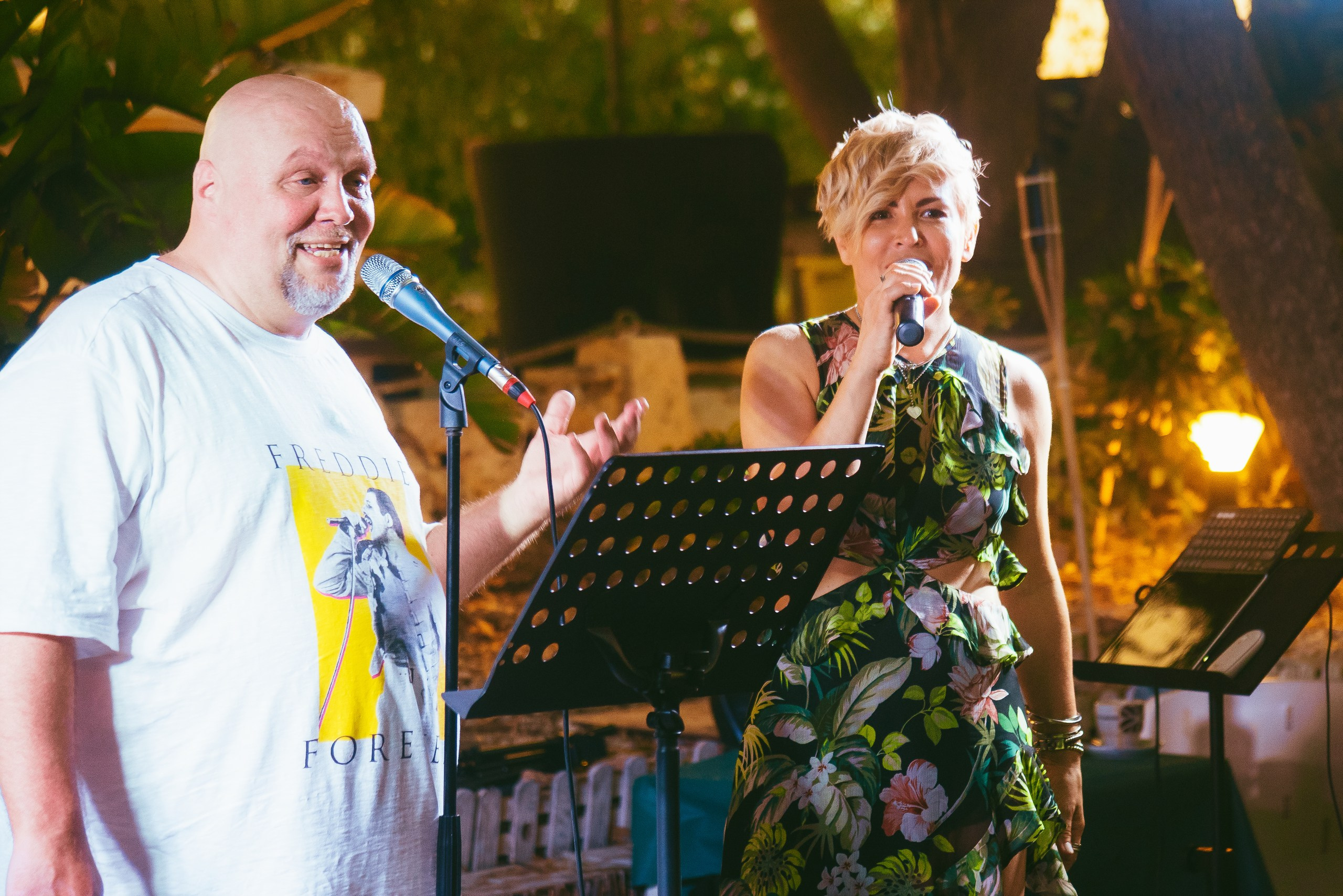Photo report from a creative evening at the El Bosque Animado restaurant, Torrevieja