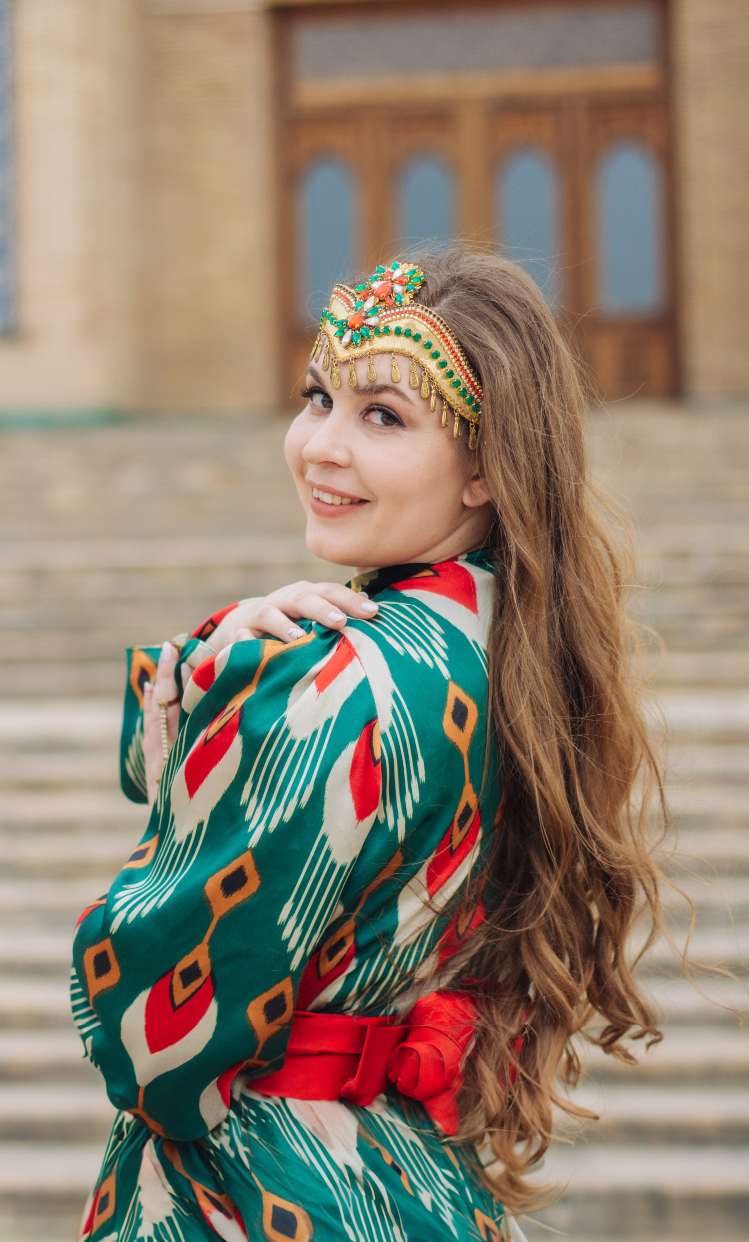 Зеленая расцветка. Женский и семейный фотограф в Ташкенте