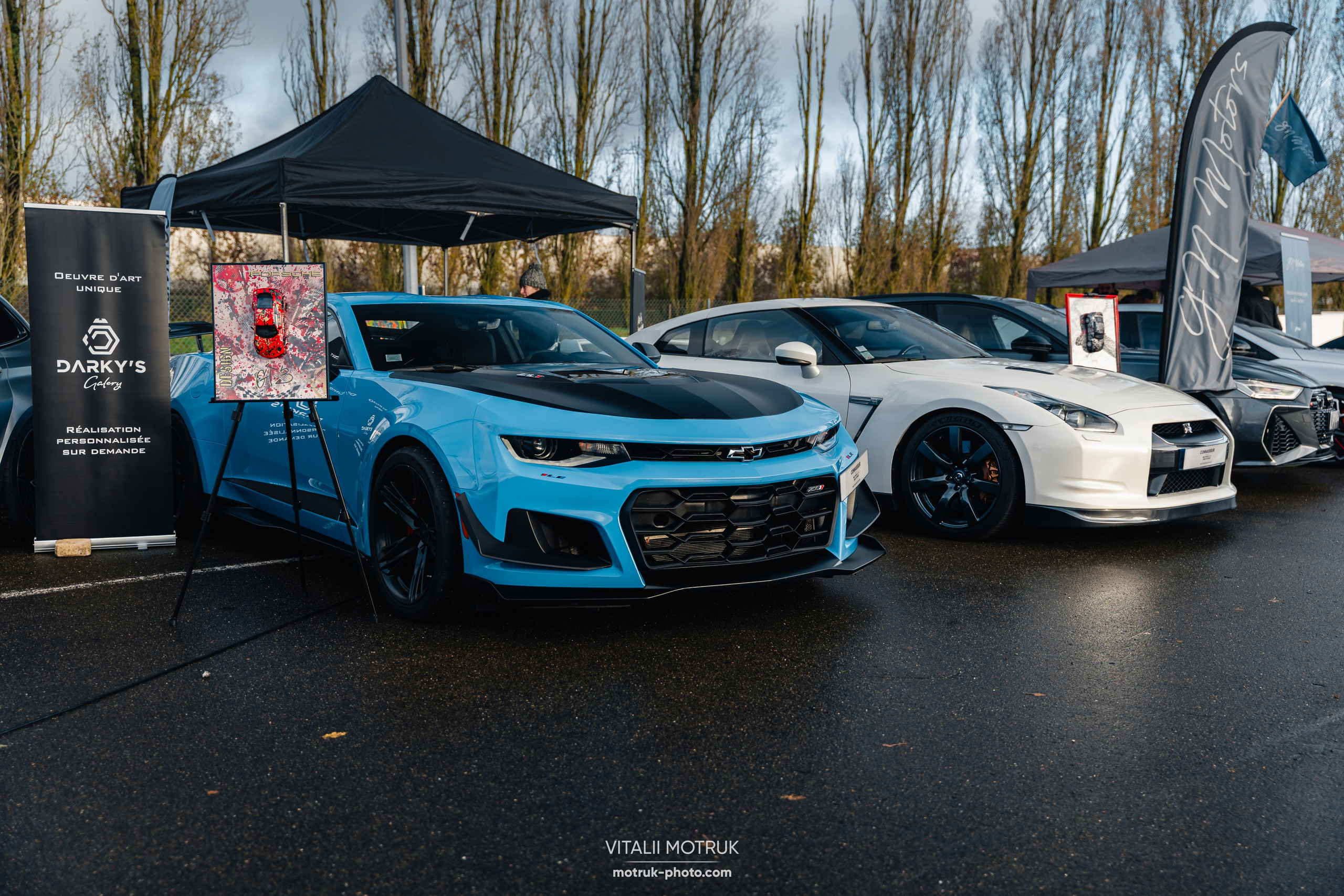 Track Day. Photographe de voitures à Paris — Vitalii Motruk