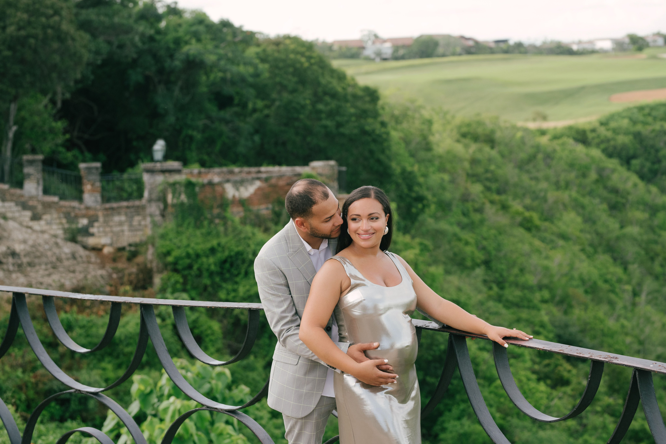 Cinthia and Jose at Altos de Chavon