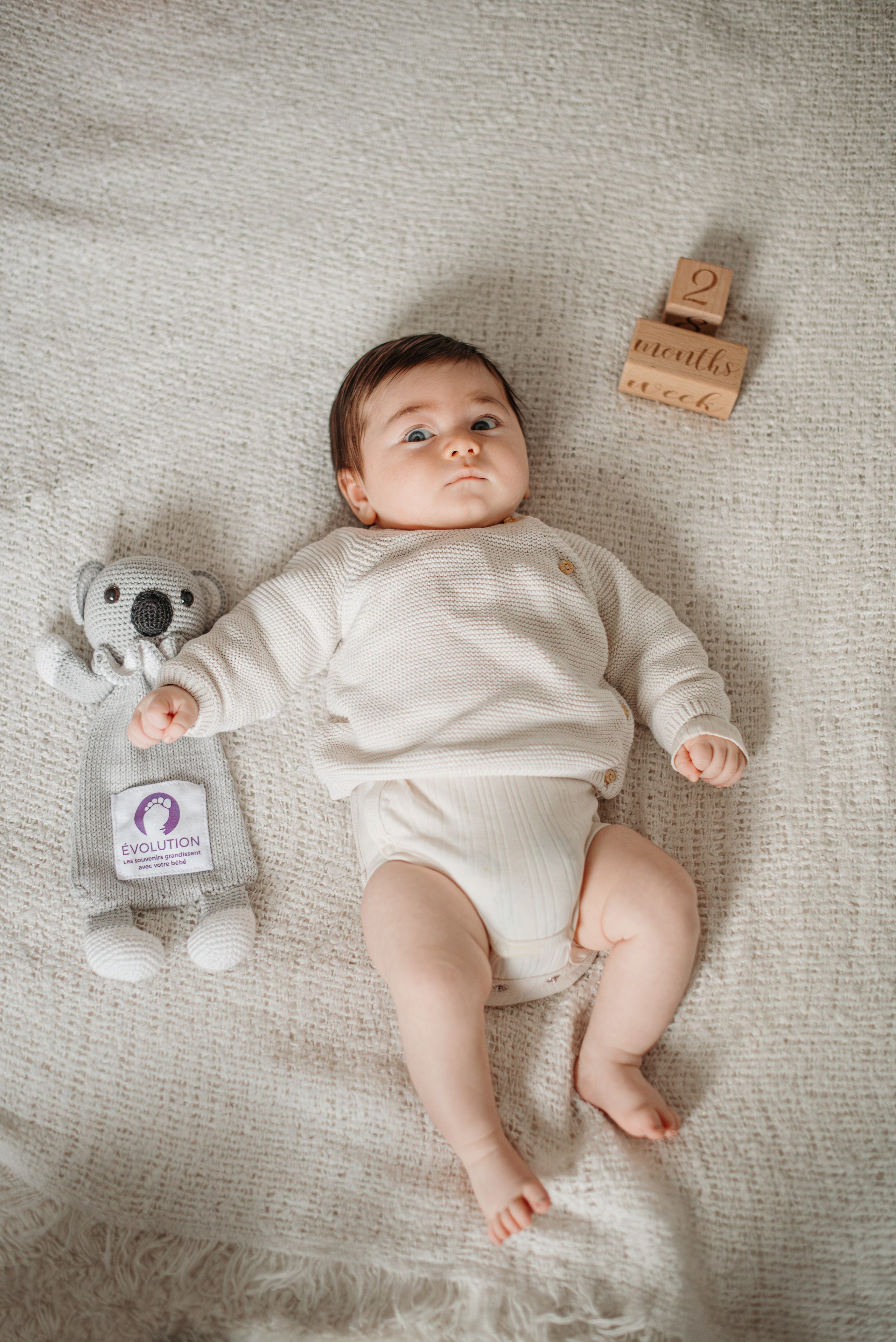 Evolution — projet photo du premier an de bébé à Toulouse