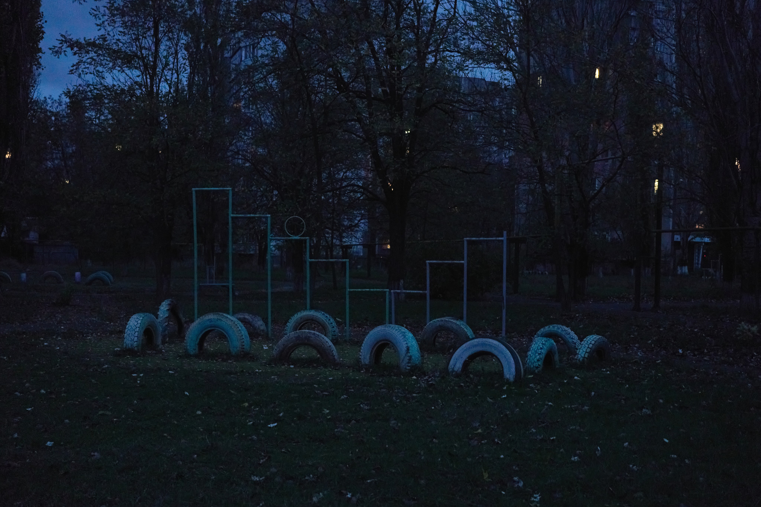 Even silence reminds of explosion here. Igor Ishchuk documentary photographer