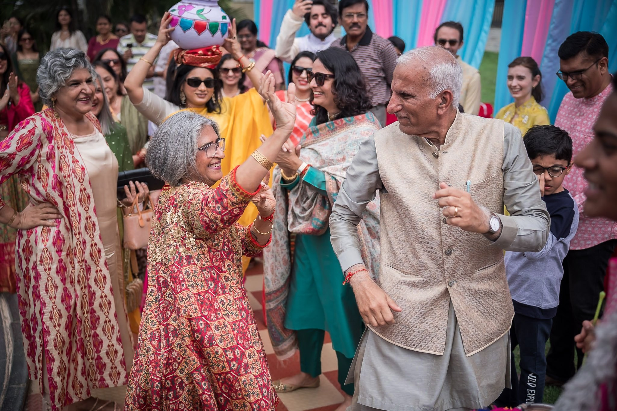 Explore the vibrant fusion of Punjabi and Chettinad cultures in this stunning destination wedding at Eagleton The Golf Resort, Bangalore. Ph