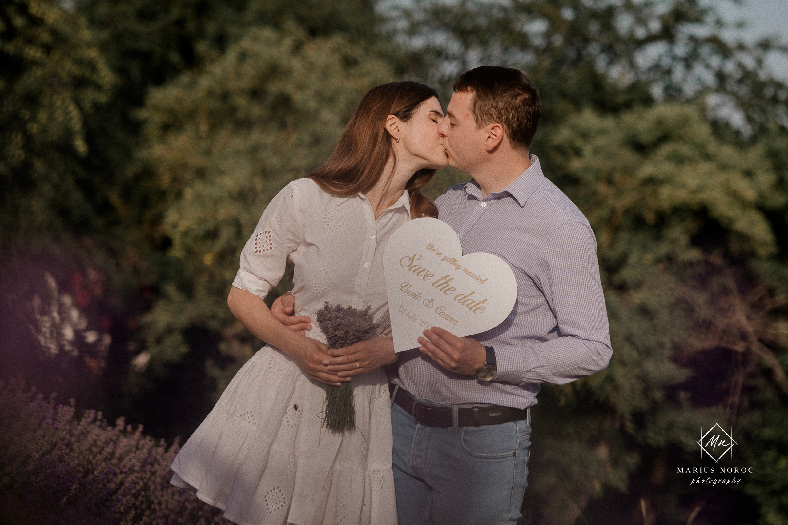 Ședință Foto Save the Date | Corina & Vasi | Ipotesti Lavender Farm