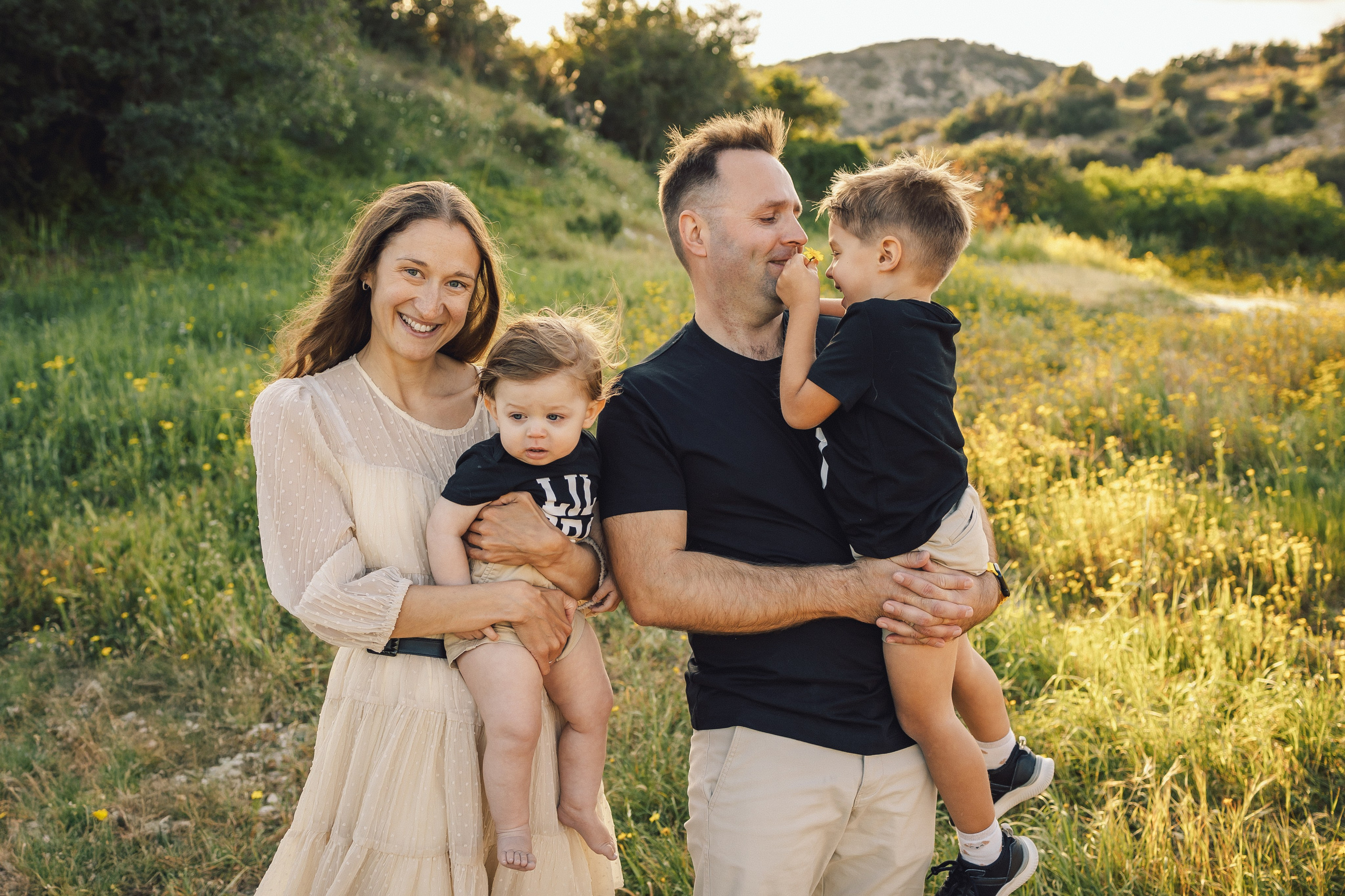 Family photoshoot. Photographer in Cyprus