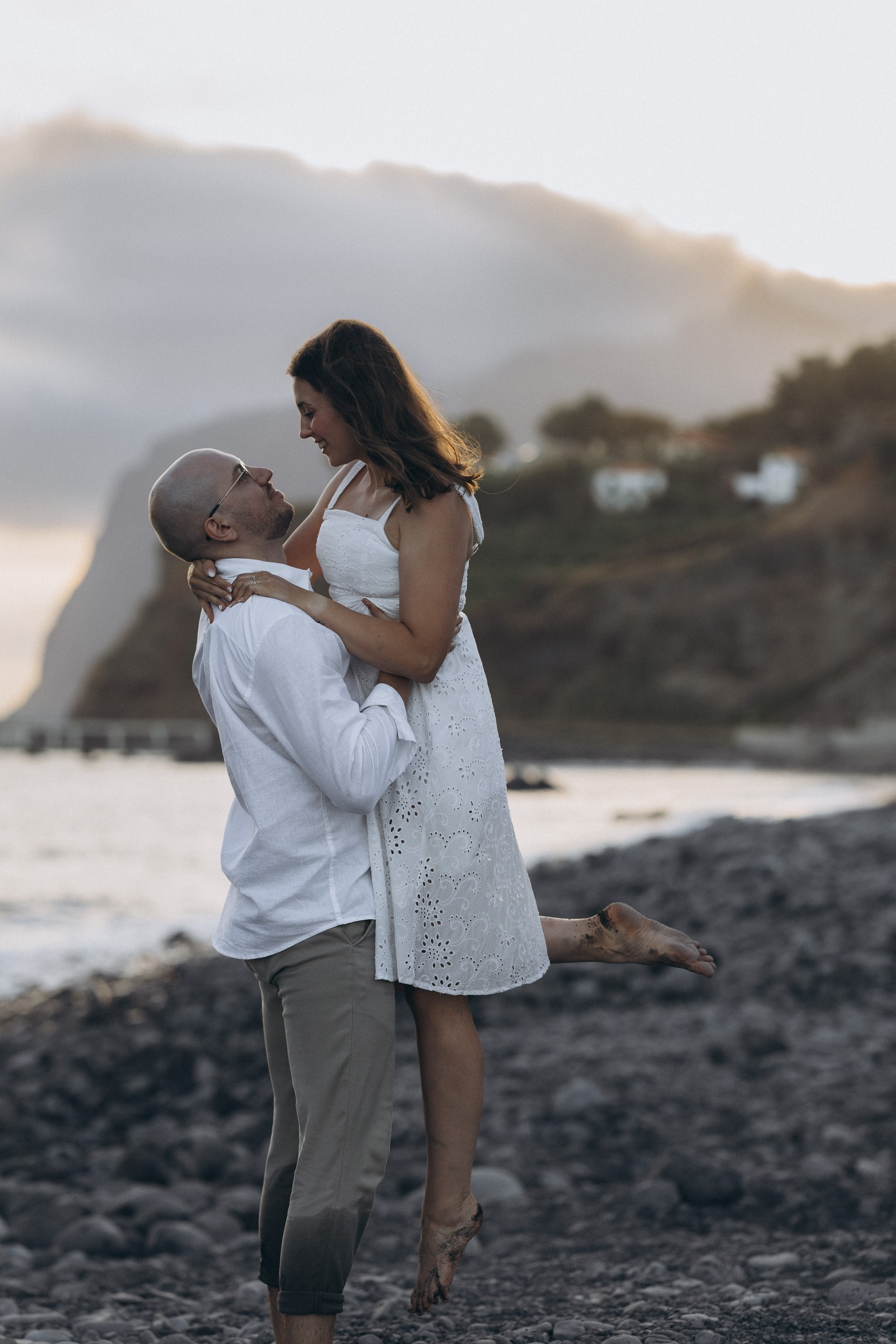 Engagement Photoshoot at Formosa Beach, Funchal | Madeira Mini Session