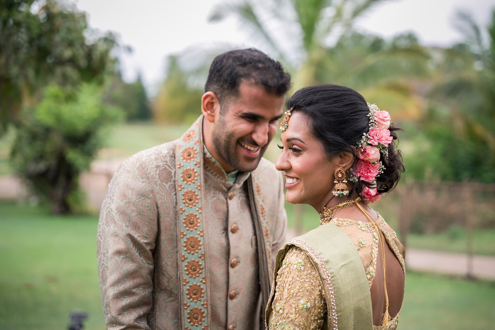 Explore the vibrant fusion of Punjabi and Chettinad cultures in this stunning destination wedding at Eagleton The Golf Resort, Bangalore. Ph