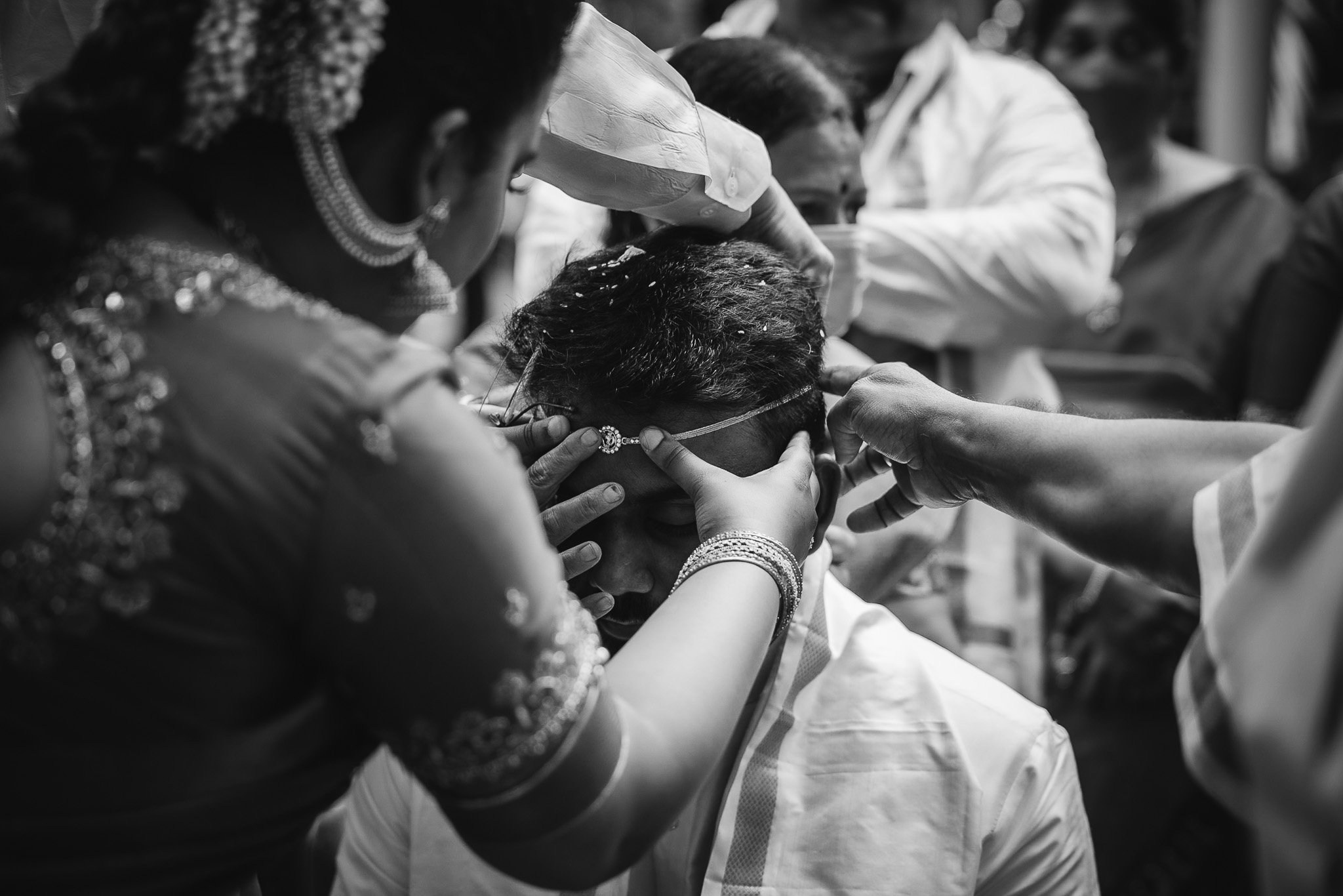 Traditional Telugu Wedding Photography Bangalore | Le Roma Gardenia