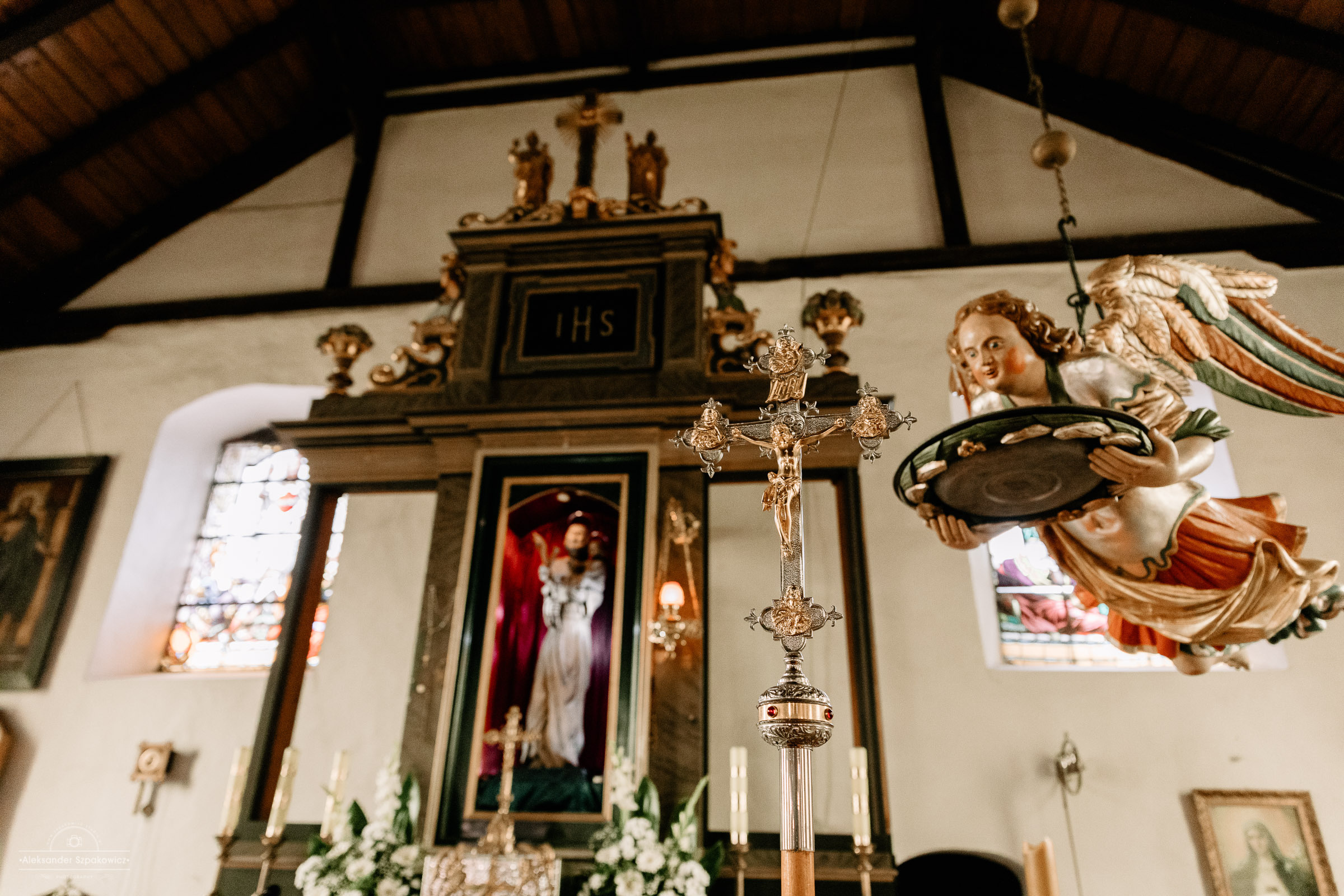 Ceremonia ślubna • Zdjęcia w kościele/USC. Fotograf Ślubny Warszawa - Sesje Biznesowe Rodzinne Eventy