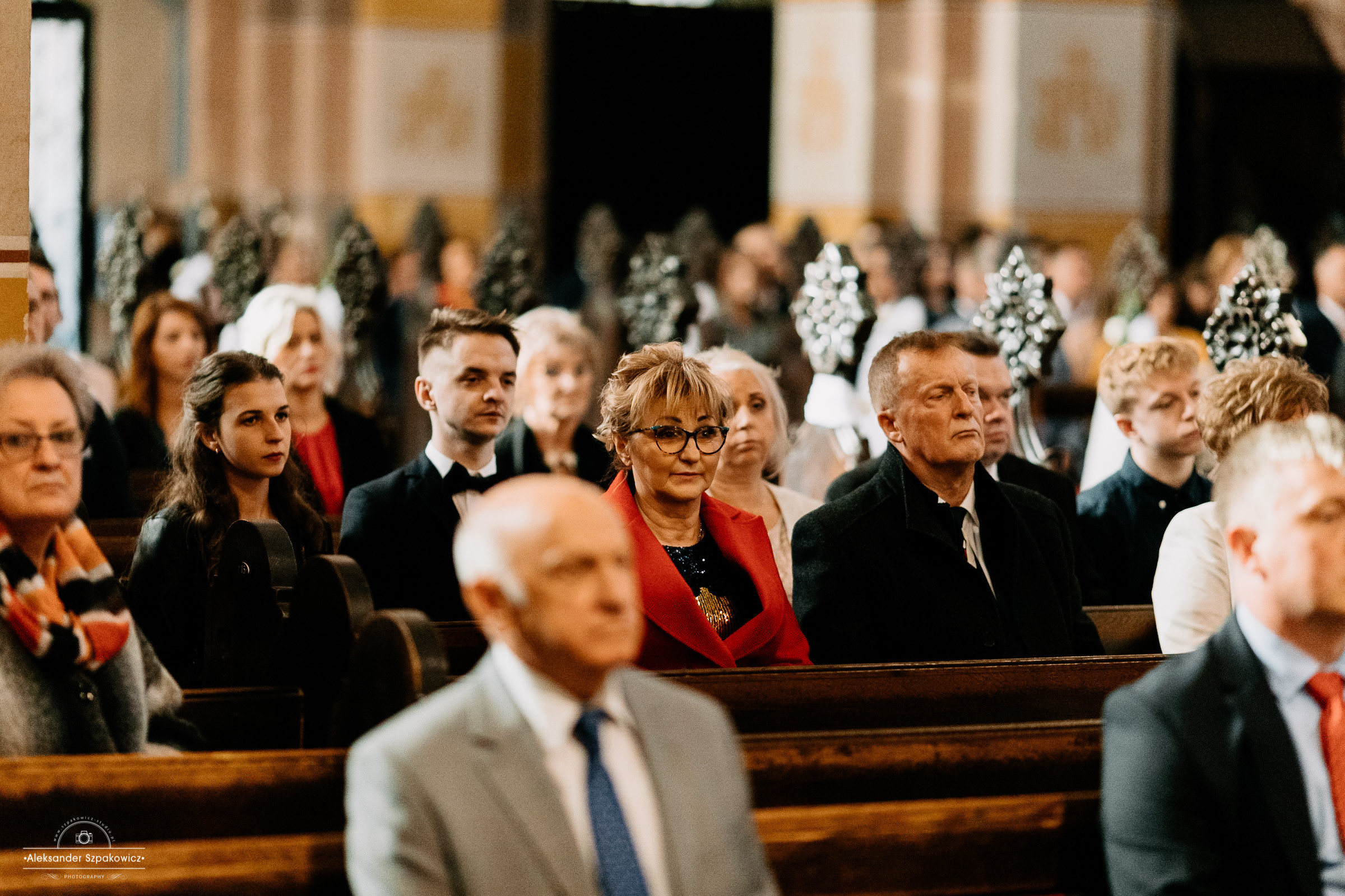 Ceremonia ślubna • Zdjęcia w kościele/USC. Fotograf Ślubny Warszawa - Sesje Biznesowe Rodzinne Eventy