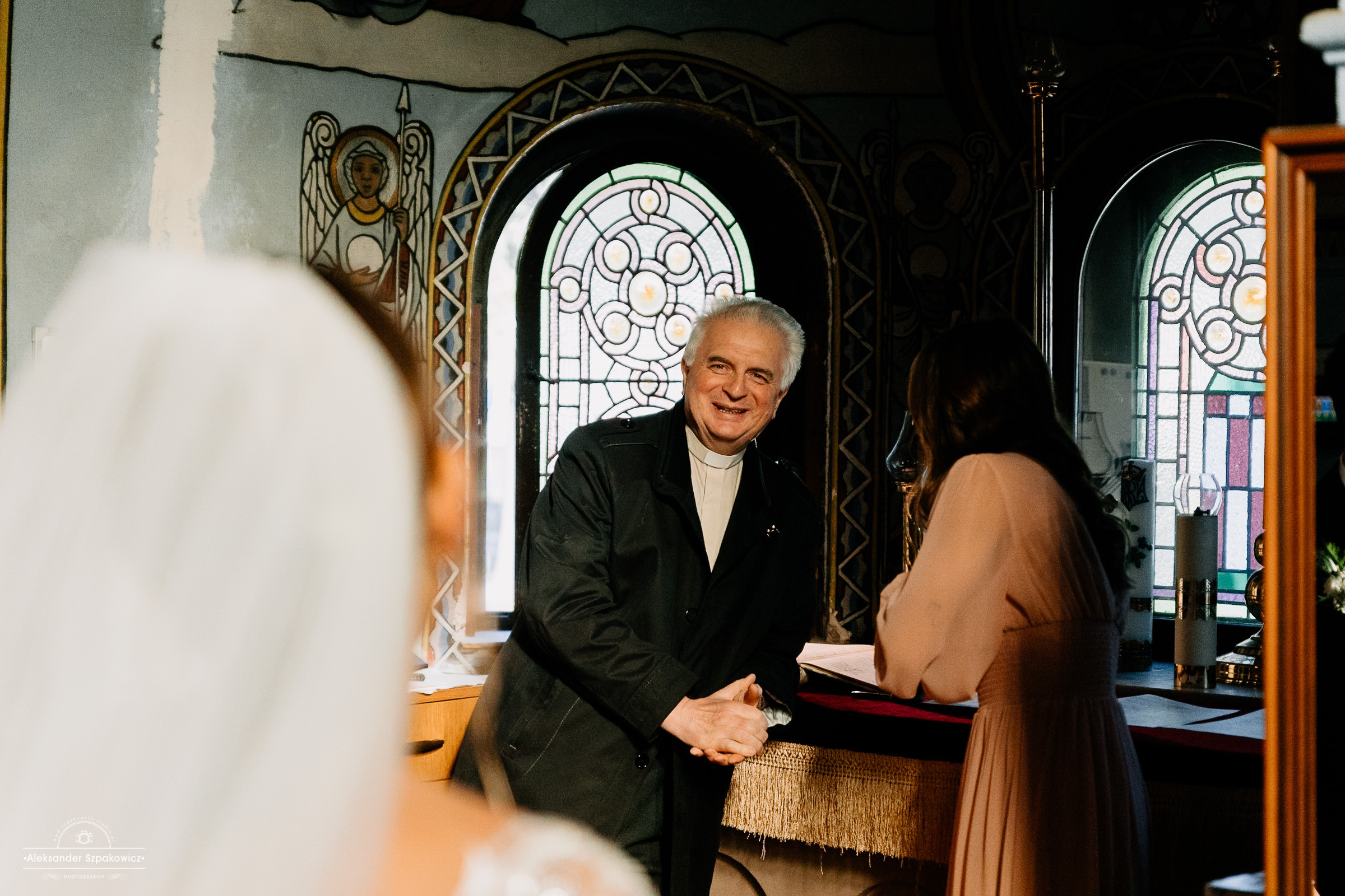 Ceremonia ślubna • Zdjęcia w kościele/USC. Fotograf Ślubny Warszawa - Sesje Biznesowe Rodzinne Eventy