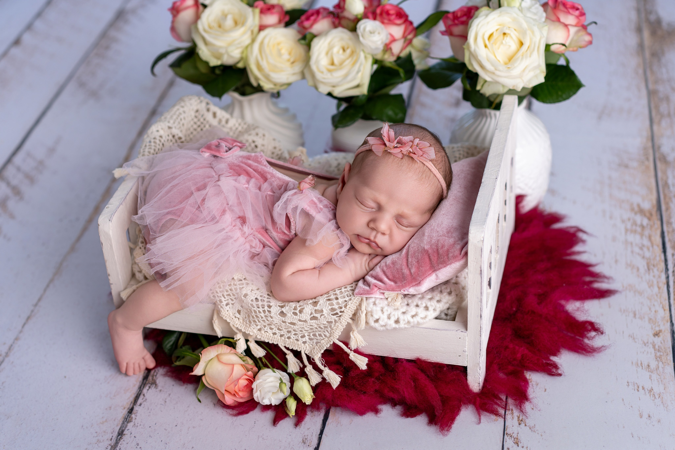 Neugeborenenfotos in Berlin – Studio oder bei Ihnen zu Hause