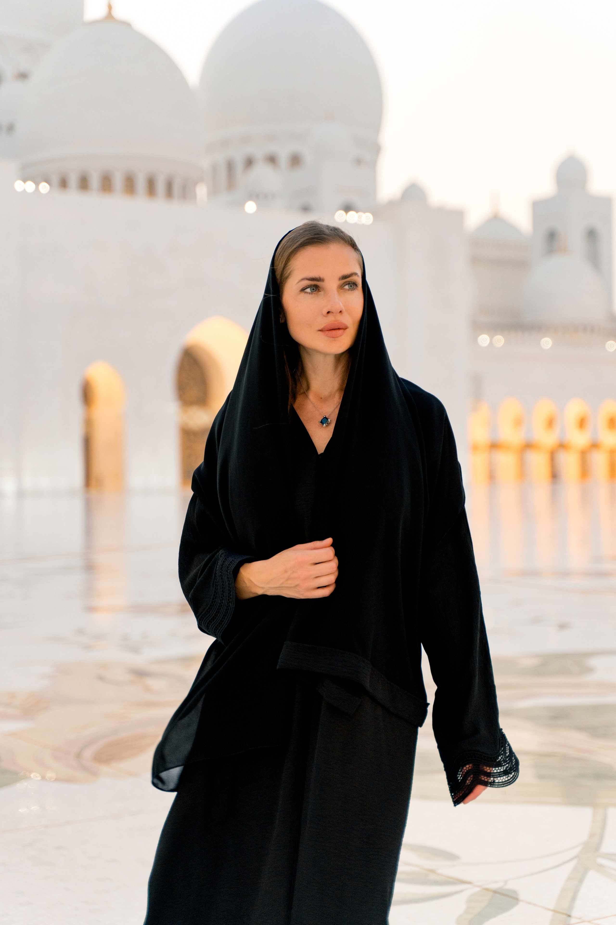 Индивидуальная фотосессия в мечети шейха Зайда | Абу-Даби. Фотограф в Абу Даби Марина