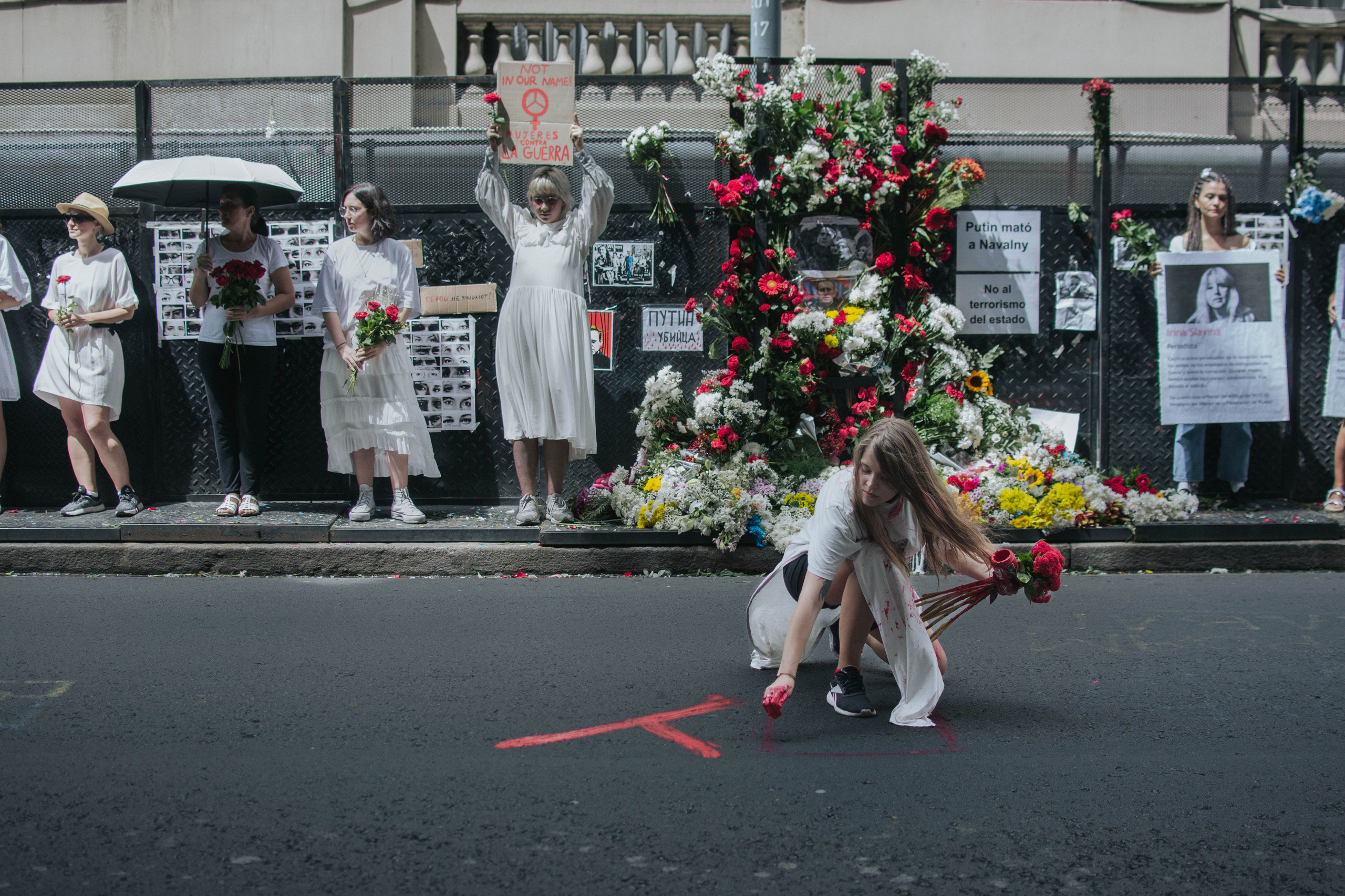 Women’s rally. Buenos Aires. Reportage. Photographer @elmirkami in the city of Buenos Aires
