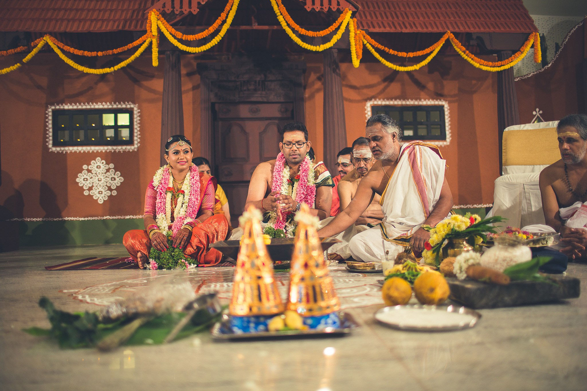 A Brahmin Wedding at MLR Convention Centre, Bangalore